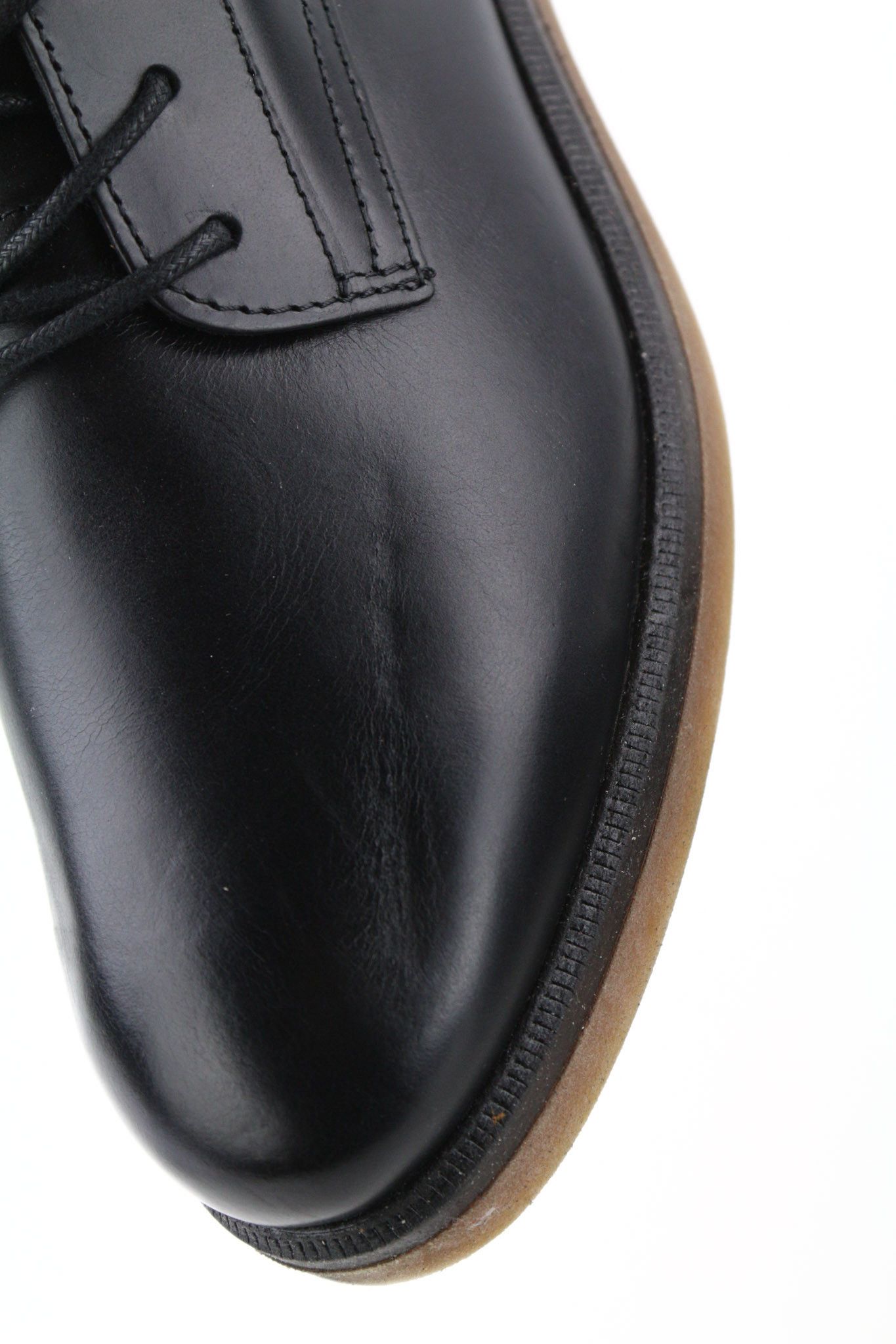 Timberland A2JK7 UK7.5 Leather Black Pull Tab Shiny Boots 79937 Size US 8 / IT 38 - 12 Thumbnail