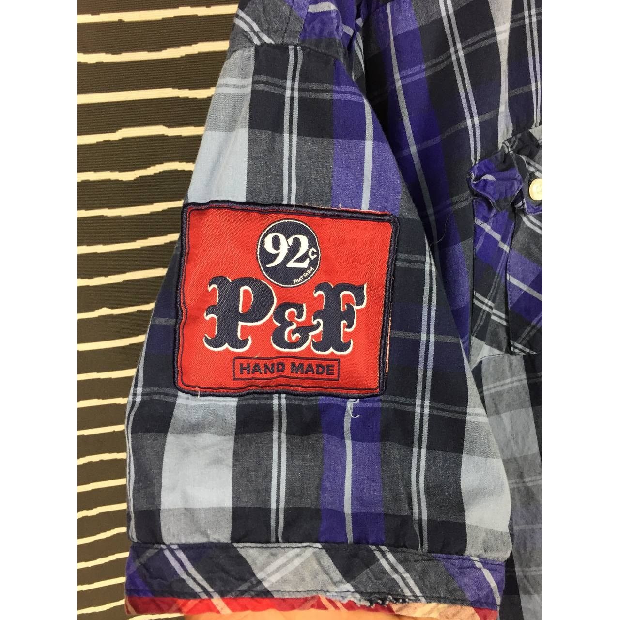 Phat Farm × Vintage Phat Farm Original Flava OG 90s Hip Hop Style Plaid Shirt Size US XXL / EU 58 / 5 - 9 Thumbnail