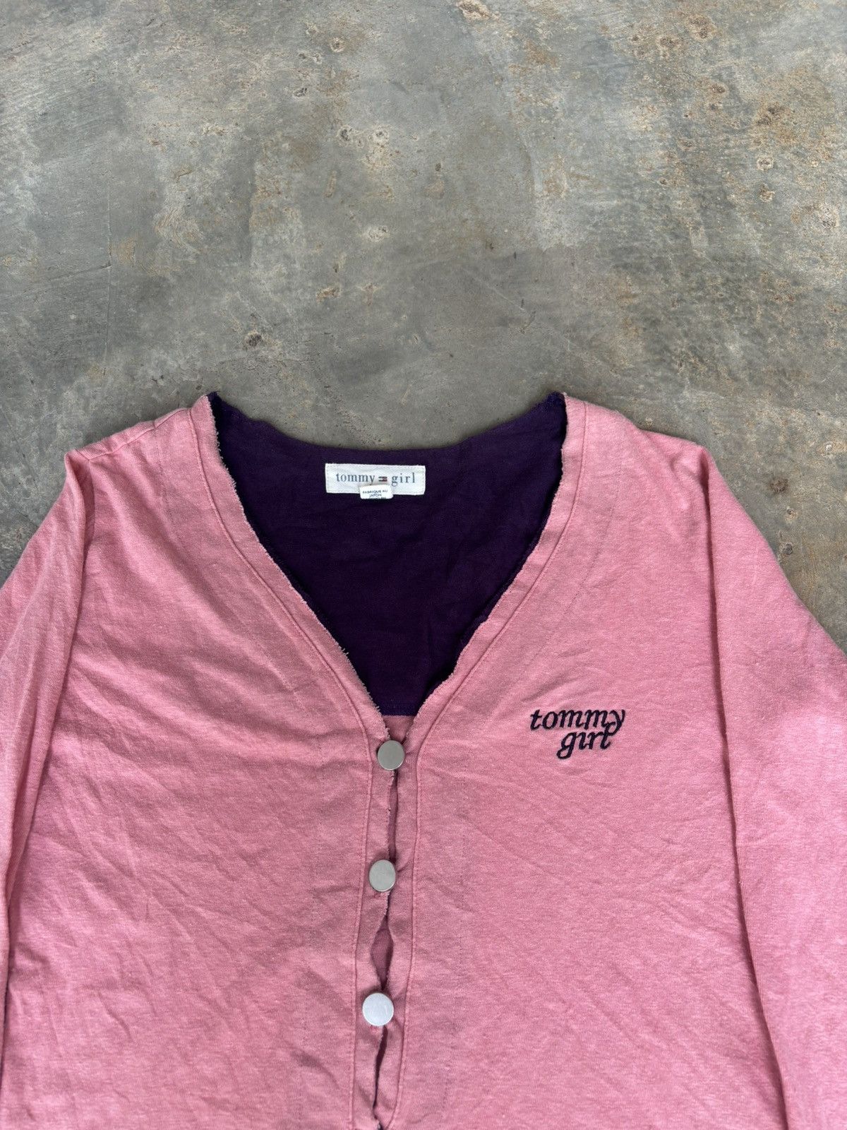 Hysteric Glamour × Japanese Brand Y2k Tommy Girl Shirt Button up Size M / US 6-8 / IT 42-44 - 3 Thumbnail