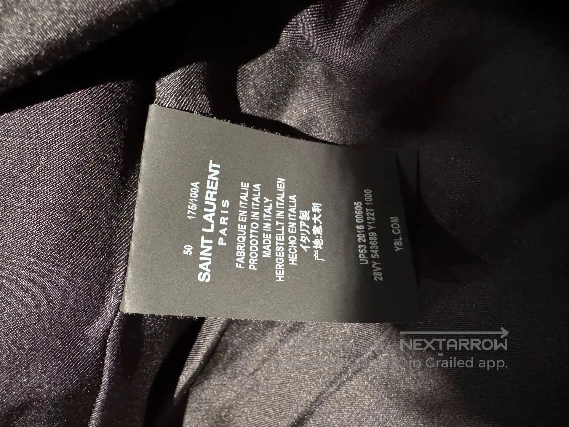 Saint Laurent Paris Saint Laurent Wool Baseball Jacket Size 50. Size US M / EU 48-50 / 2 - 3 Thumbnail