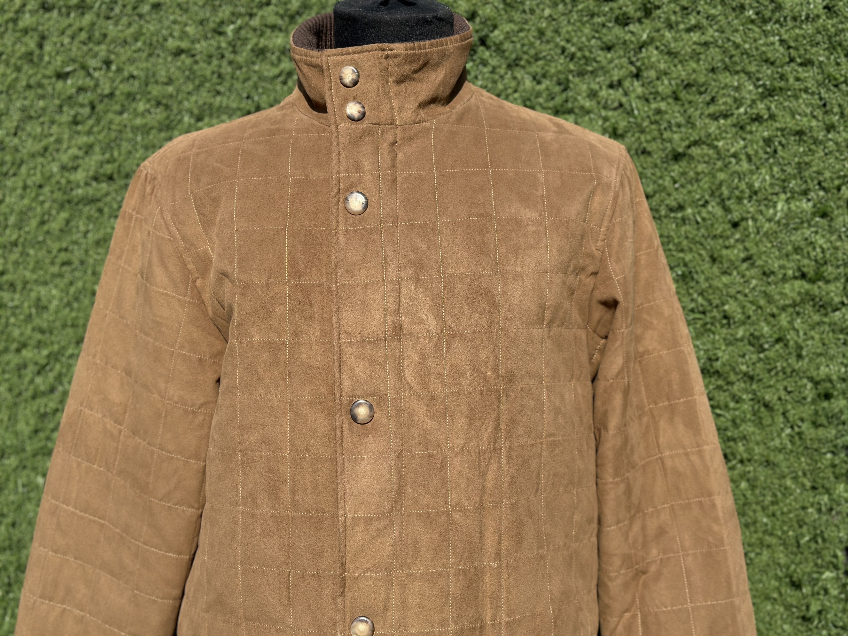 Corneliani Corneliani ID Quilted Technical Coat Wool Lined 48R Drop 6 Size US M / EU 48-50 / 2 - 6 Thumbnail