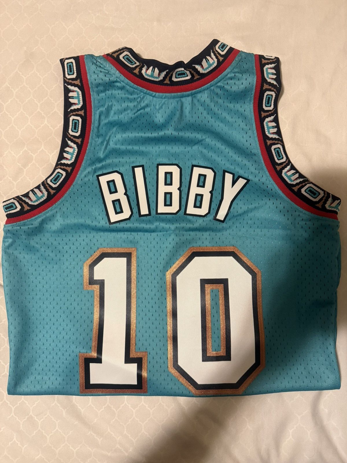 Mitchell & Ness MIKE BIBBY GRIZZLIES blue jersey Size US S / EU 44-46 / 1 - 2 Thumbnail