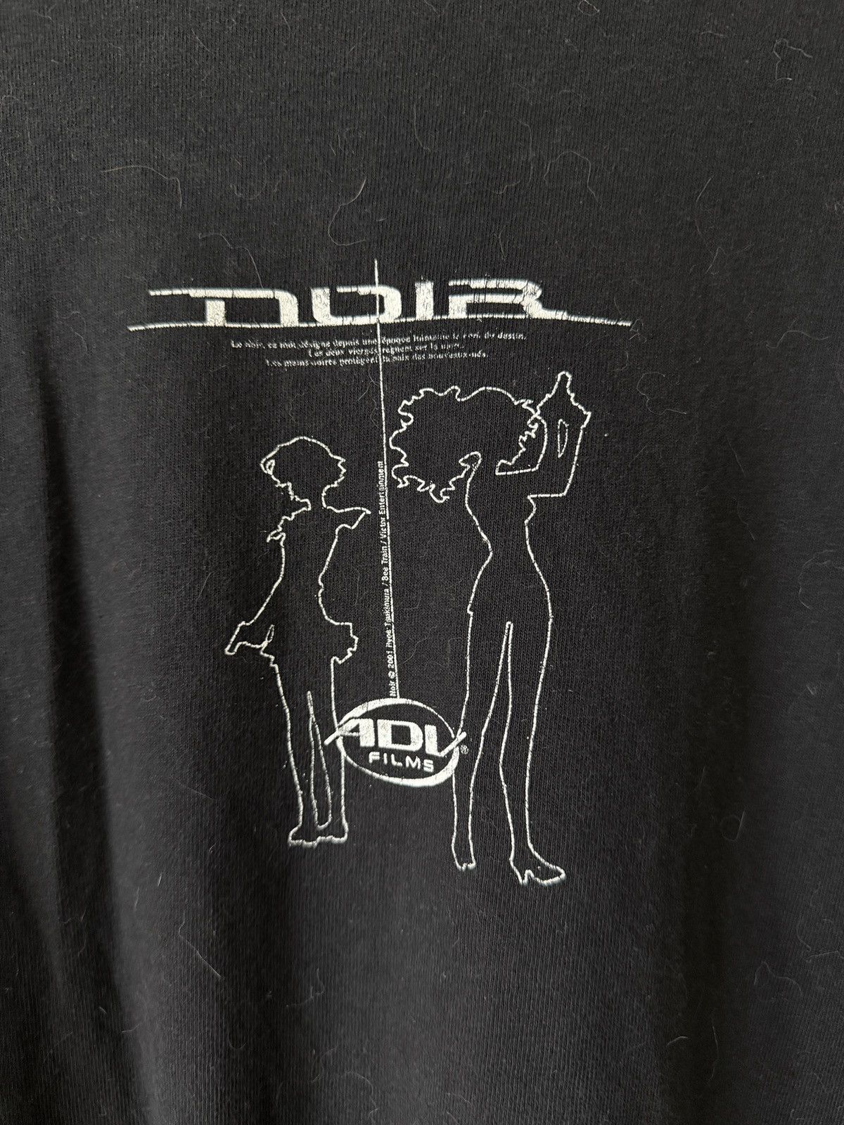 Vintage 2001 Noir Anime T Shirt Size US XL / EU 56 / 4 - 6 Thumbnail