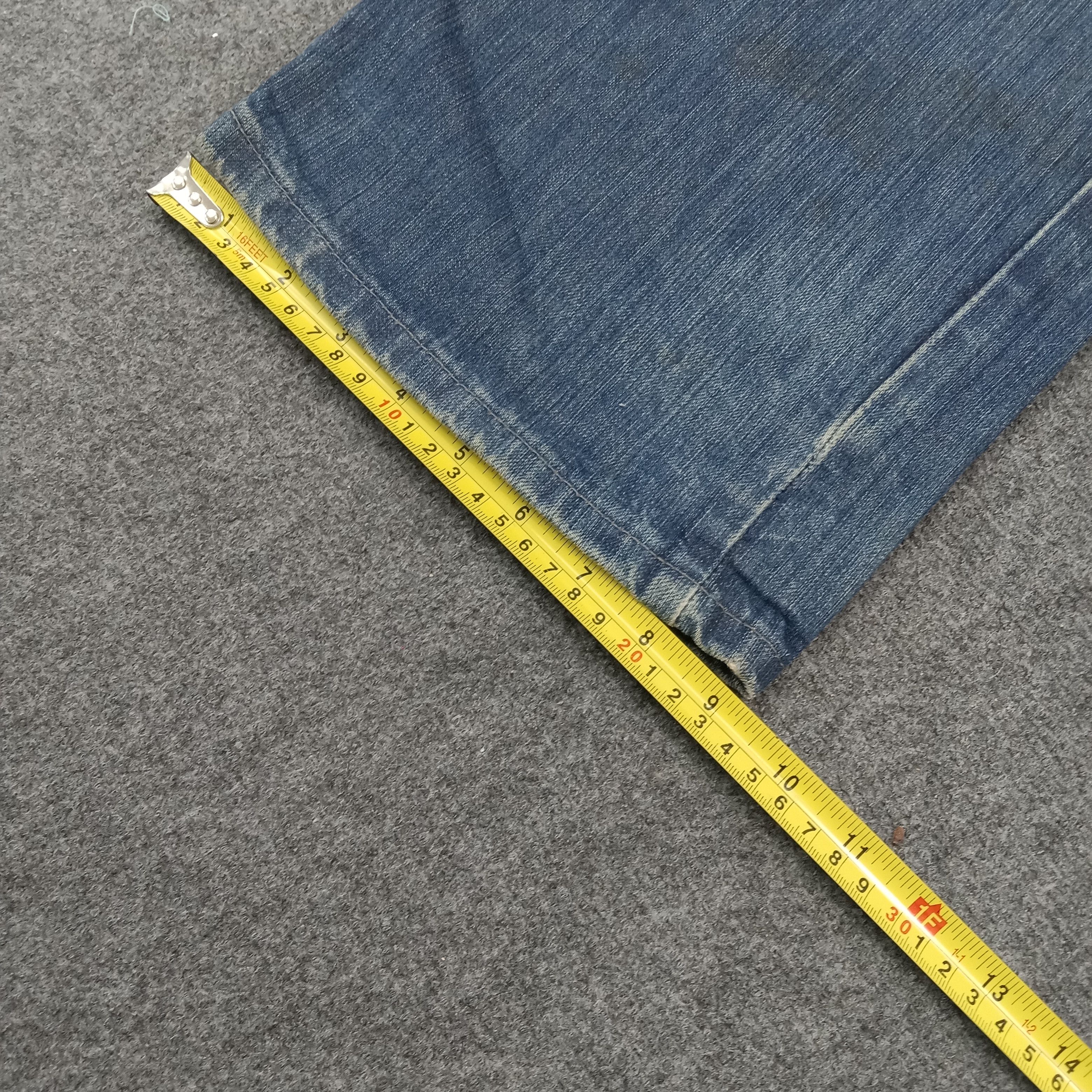 Stussy Stussy Authentic American Custom Logo Denim Jeans C265N5 Size US 34 / EU 50 - 14 Thumbnail