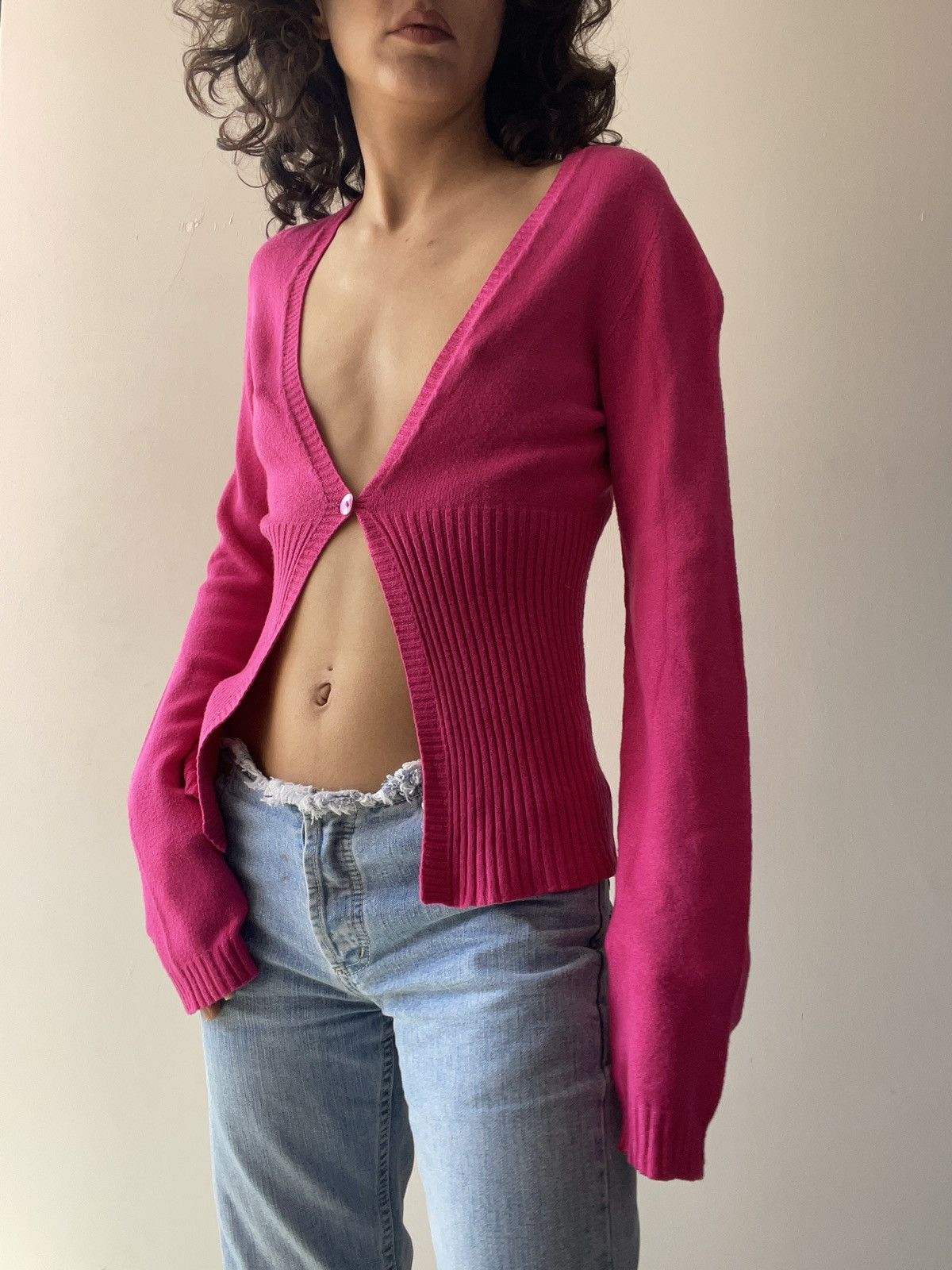 Sisley Sisley italian cardigan Size L / US 10 / IT 46 - 1 Thumbnail