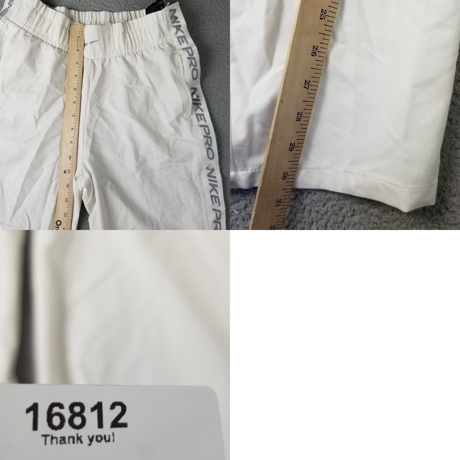 Nike Nike Flex Womens Tear Away Athletic Training Pants Ivory Small BV3350 Size 28" / US 6 / IT 42 - 8 Thumbnail