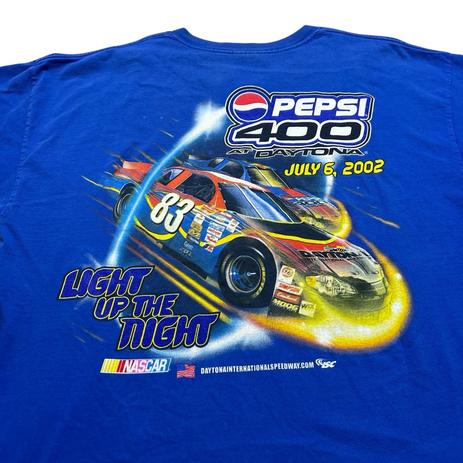 Gildan Vintage Pepsi 400 NASCAR T-Shirt Men’s XL Blue Daytona Y2K Size US XL / EU 56 / 4 - 8 Thumbnail