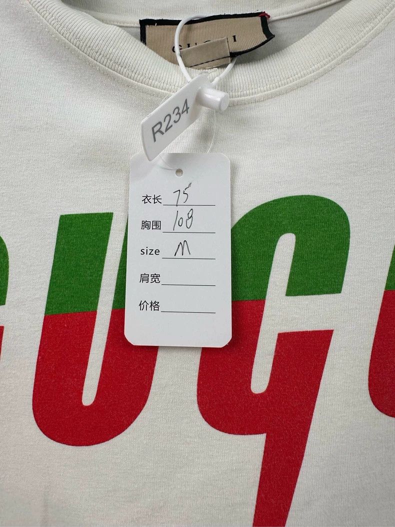 Gucci Gucci Blade white short sleeves 2503-Nextarrow Size US M / EU 48-50 / 2 - 5 Thumbnail