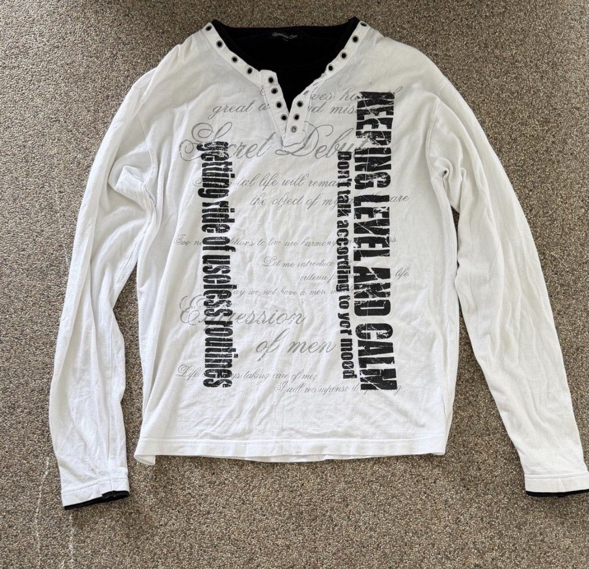 Other in the attic grunge distressed long sleeve y2k visual kei Size US L / EU 52-54 / 3 - 1 Preview