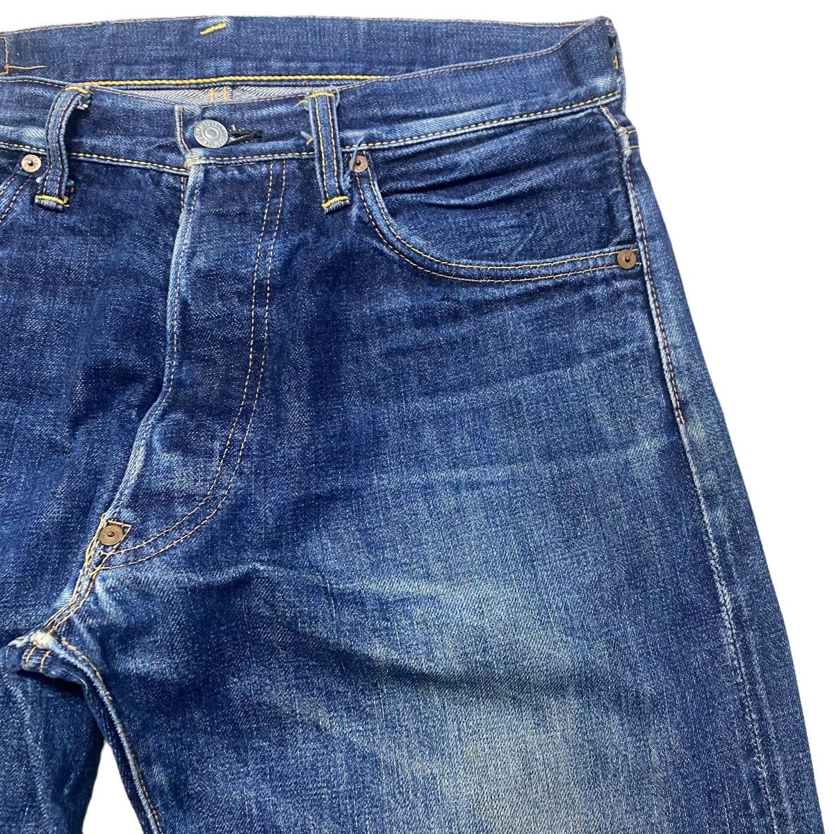 Evisu Evisu Denim Selvedge Distressed Jeans Size US 32 / EU 48 - 6 Thumbnail