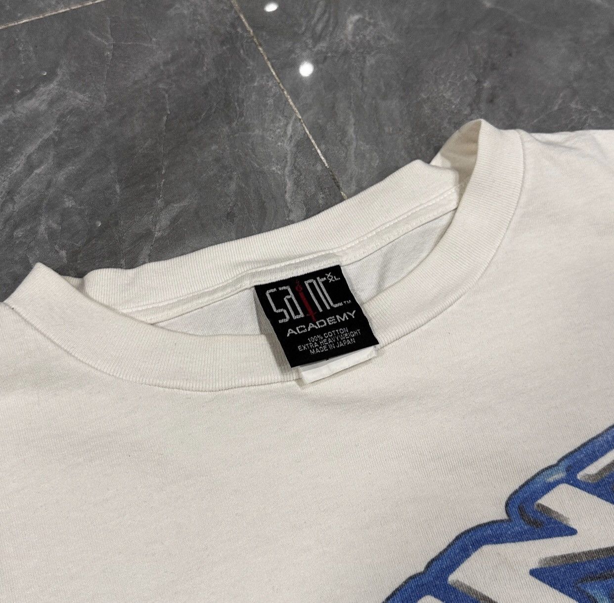 Saint Michael Saint Michael collaboration white white short sleeves Size US XXL / EU 58 / 5 - 4 Thumbnail