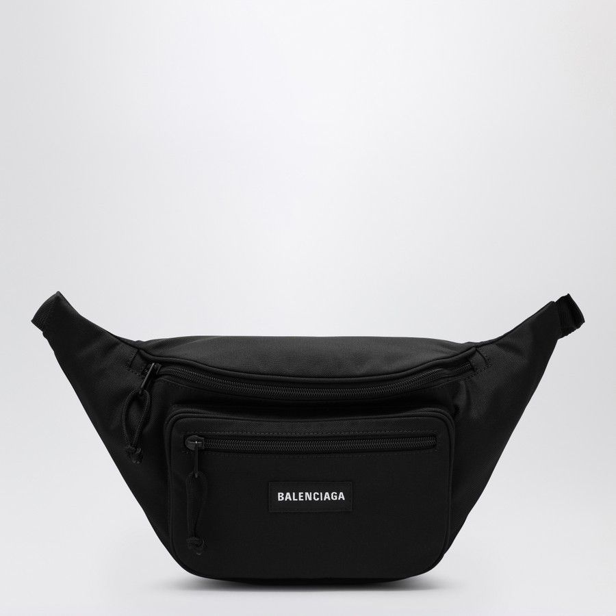 Balenciaga o1d2blof0226 Size: OS / Belt Bag With Logo in Black Size ONE SIZE - 1 Thumbnail