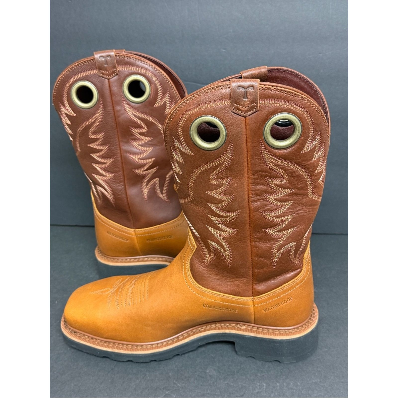 Tecovas Tecovas LongHaul WP Square Composite Toe Work Boots 9.5D Size US 9.5 / EU 42-43 - 8 Thumbnail