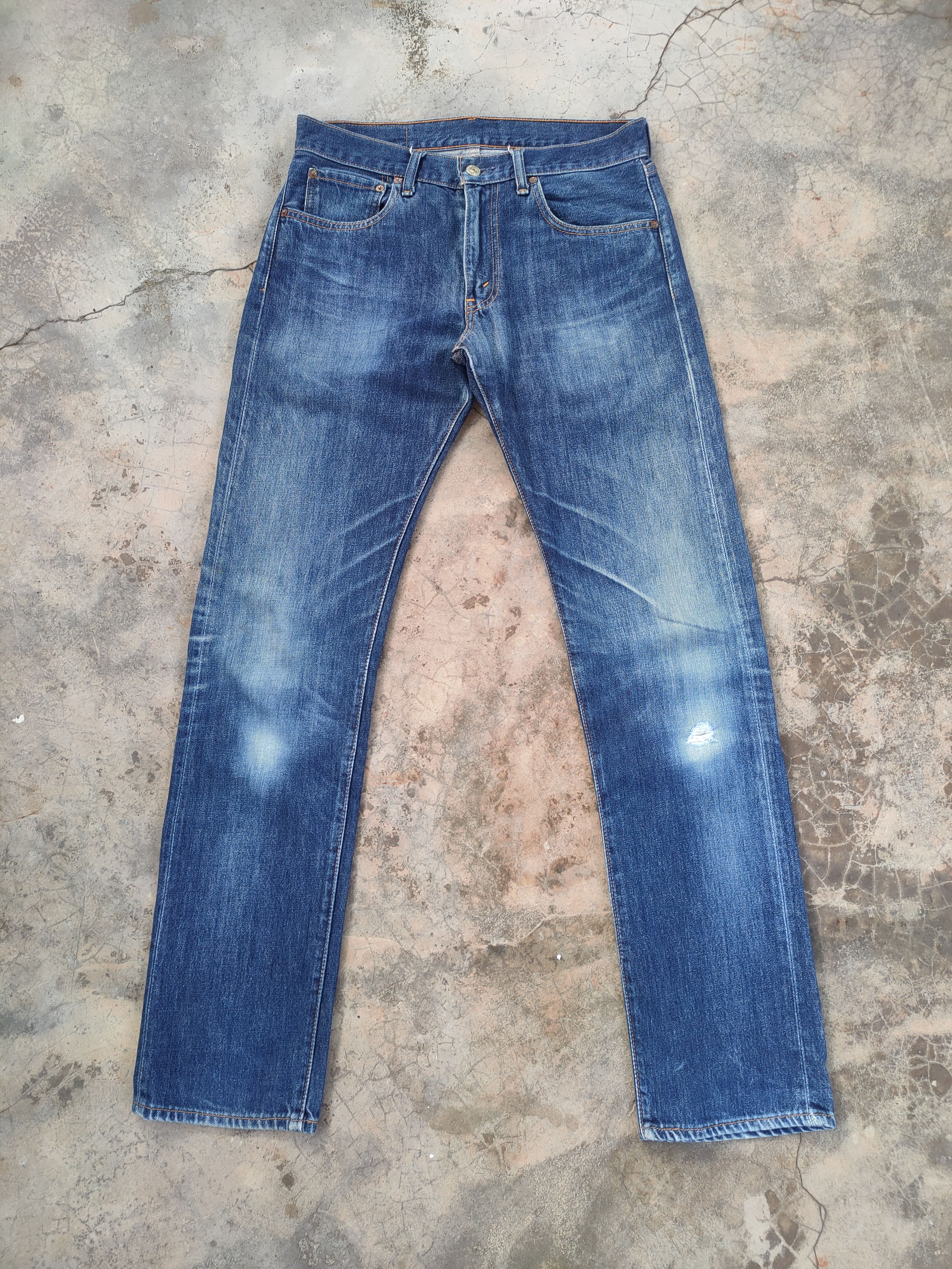 Levi's Vintage Clothing VINTAGE Y2k LEVI'S 505 FADED DISTRESSED JEANS PANTS Size US 31 - 1 Thumbnail