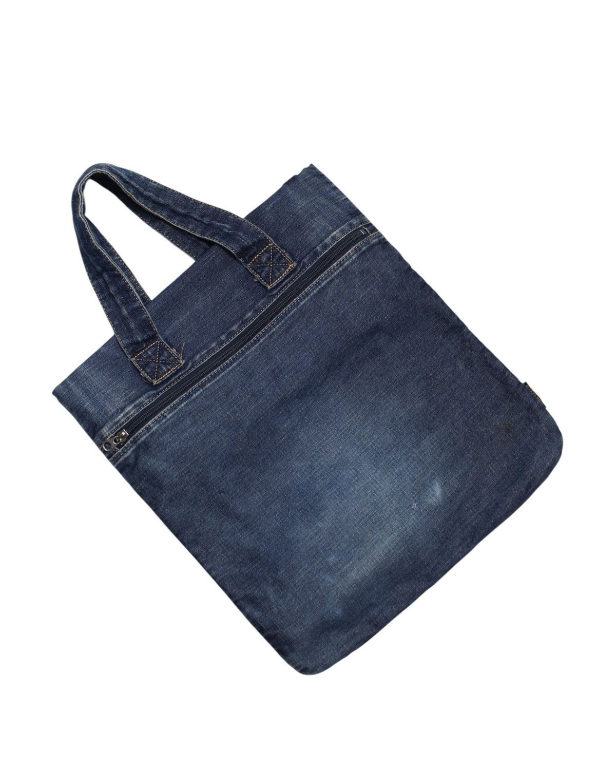 Hysteric Glamour 2000S HYSTERIC GLAMOUR PATCHED DENIM TACTICAL TOTE BAG Size ONE SIZE - 4 Thumbnail