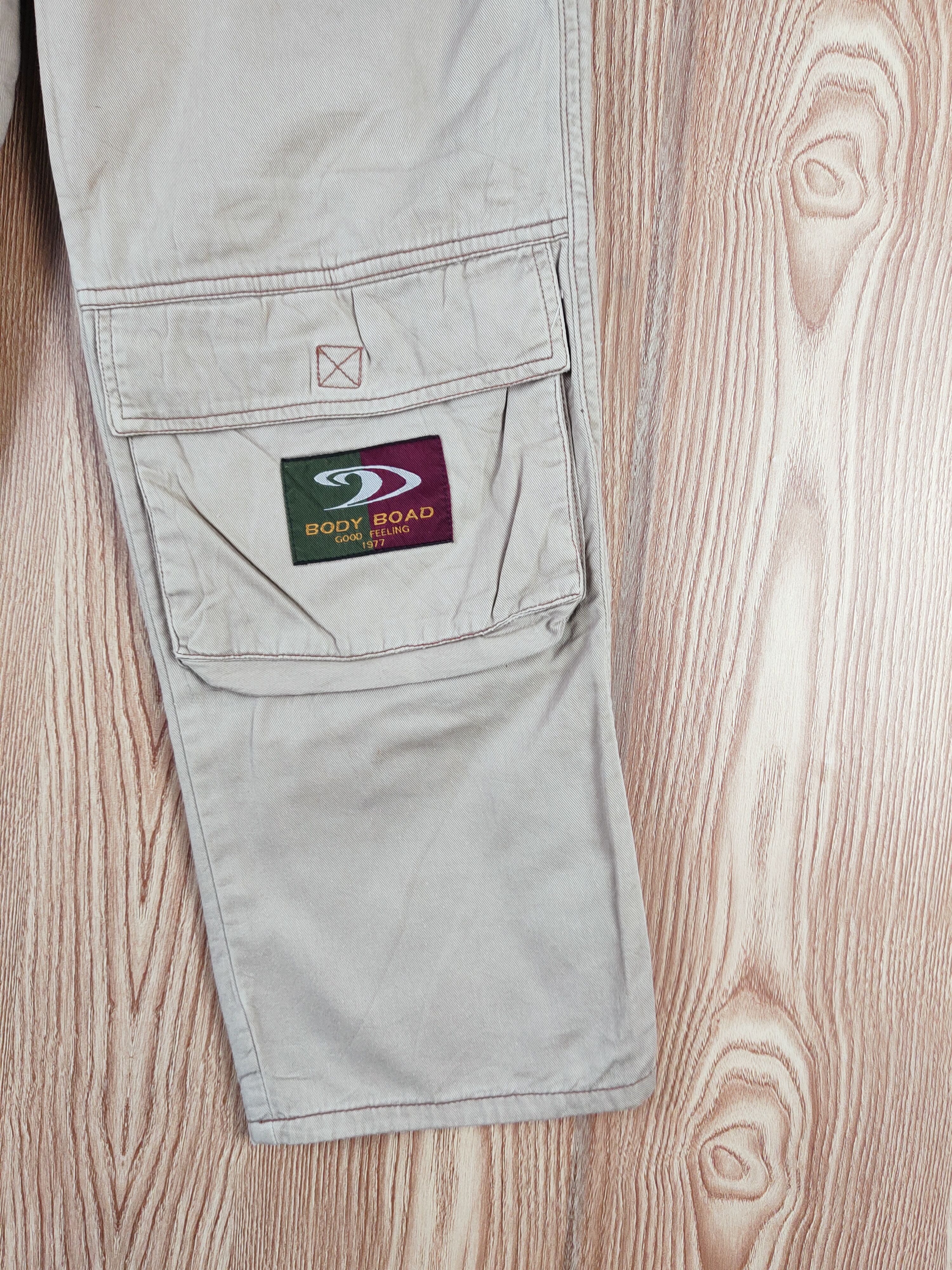 Japanese Brand Body Boad Beige Multipocket Tactical Cargo Pants #W373 Size US 27 - 7 Thumbnail