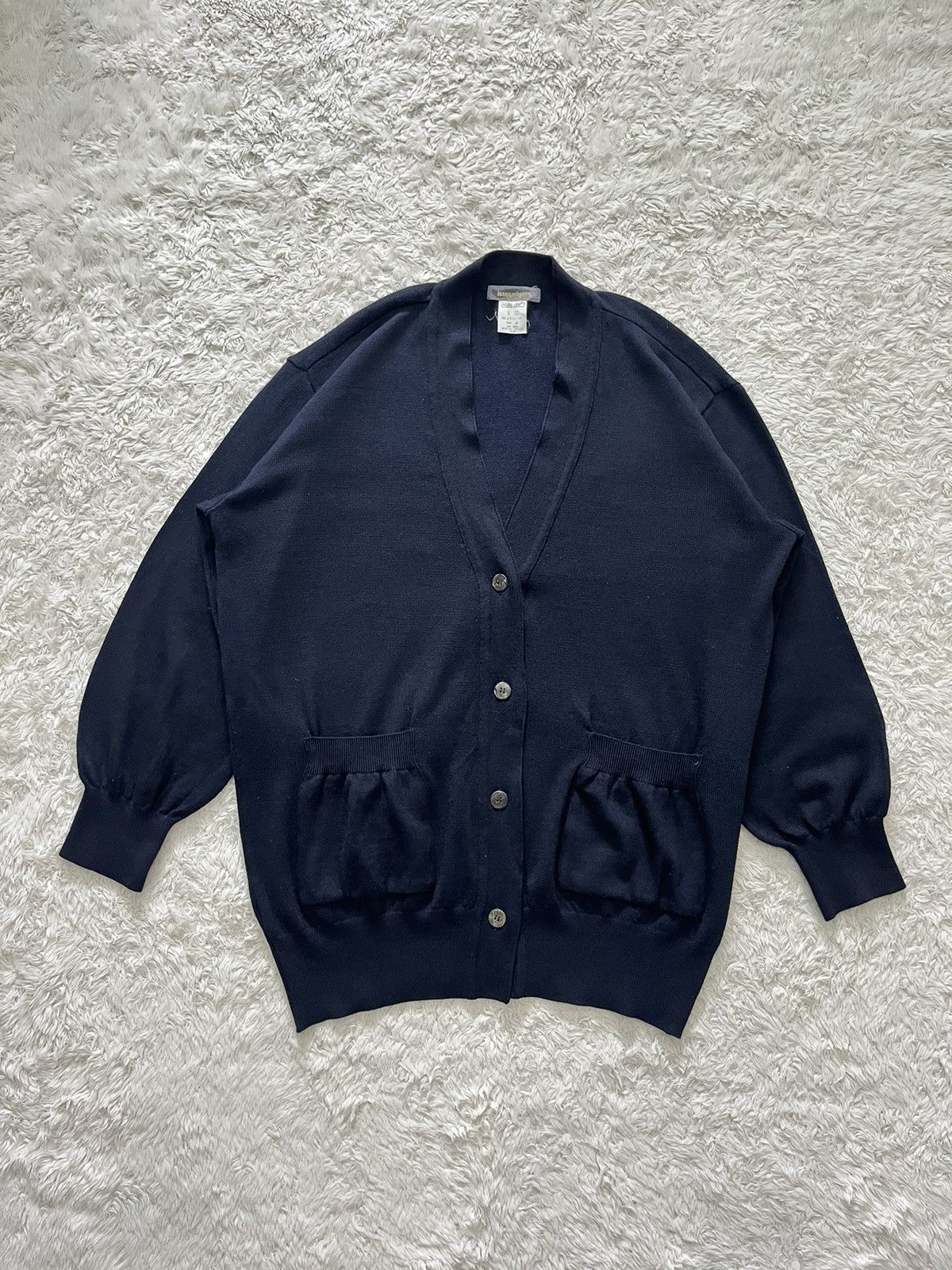 Issey Miyake vintage issey miyake front pocket knitwear Size US M / EU 48-50 / 2 - 1 Thumbnail