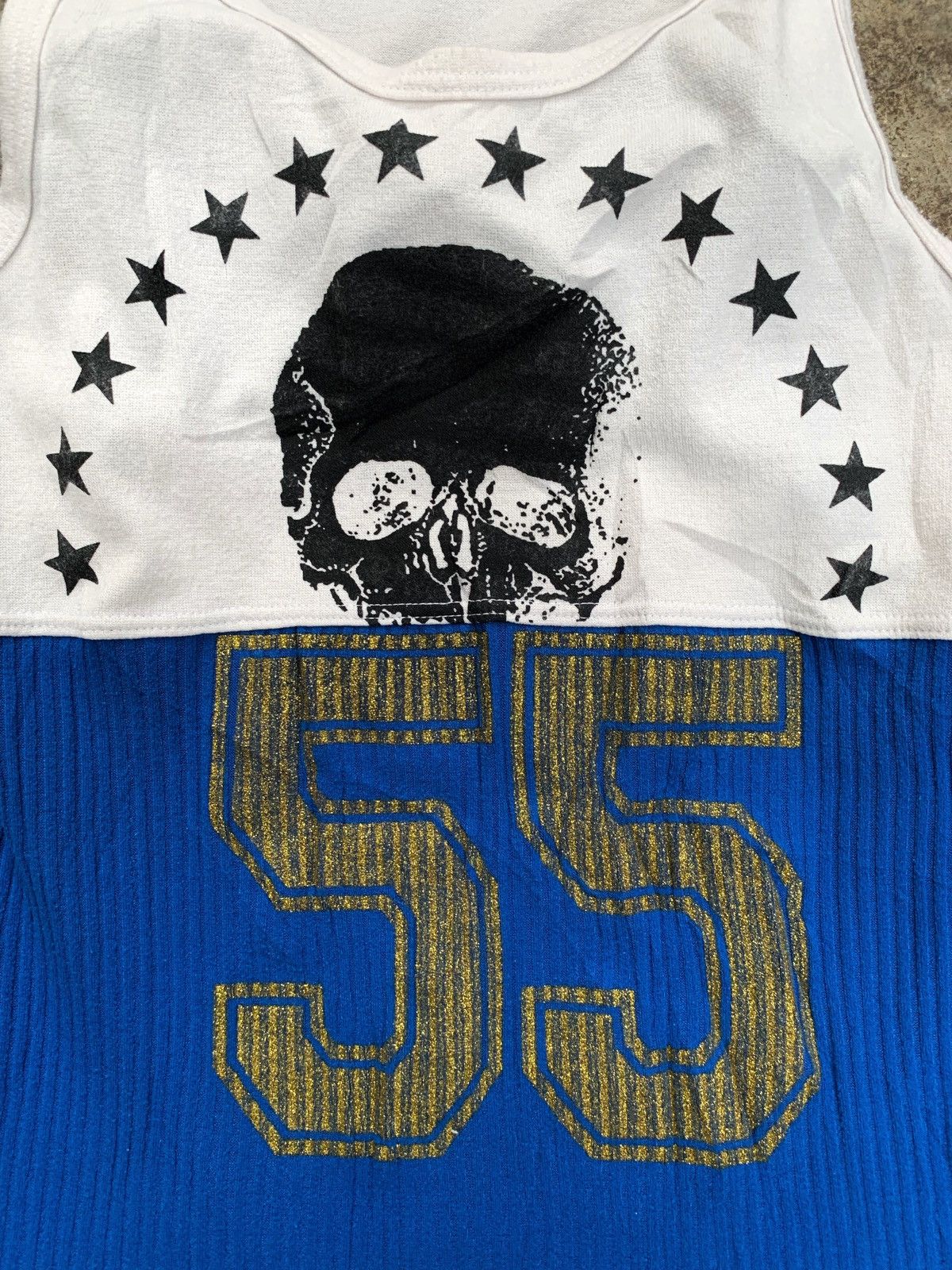 If Six Was Nine × Japanese Brand × Le Grande Bleu (L.G.B.) y2k OPE Opemine 55 Skulls Size S / US 4 / IT 40 - 2 Thumbnail