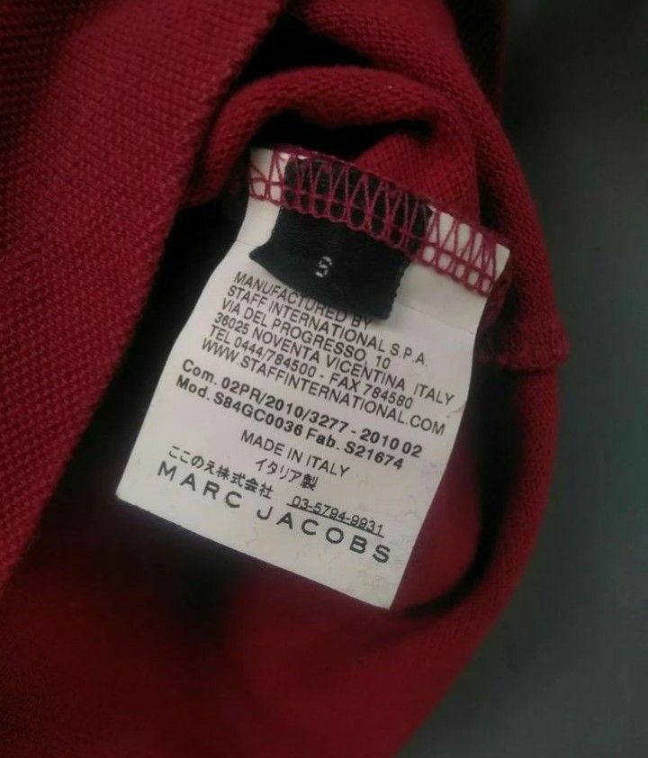 Marc Jacobs Marc Jacobs Pocket t shirt Size S / US 4 / IT 40 - 2 Thumbnail