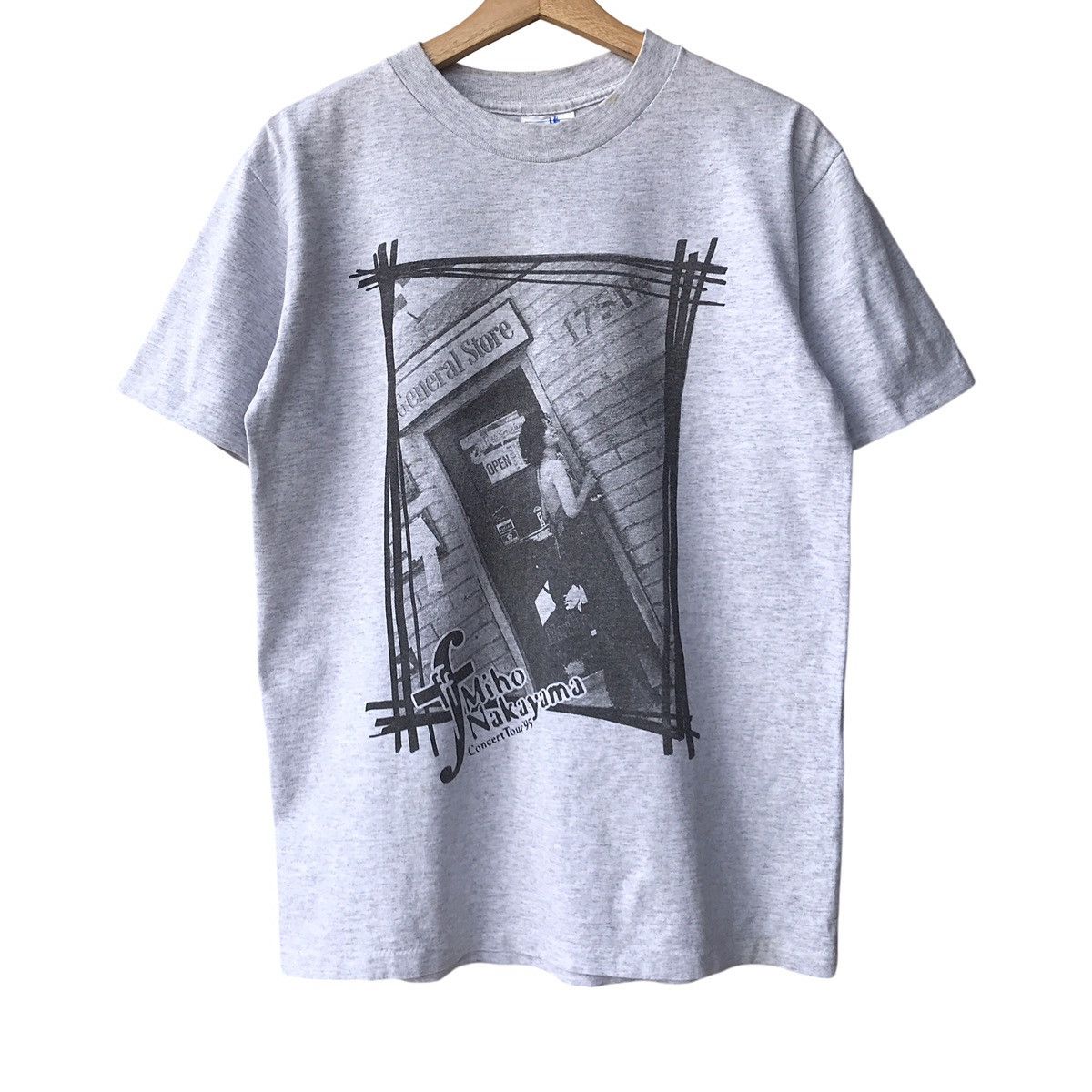 Miho Nakayama Japanese Singer Vintage 1995 Tour Promo Tee
