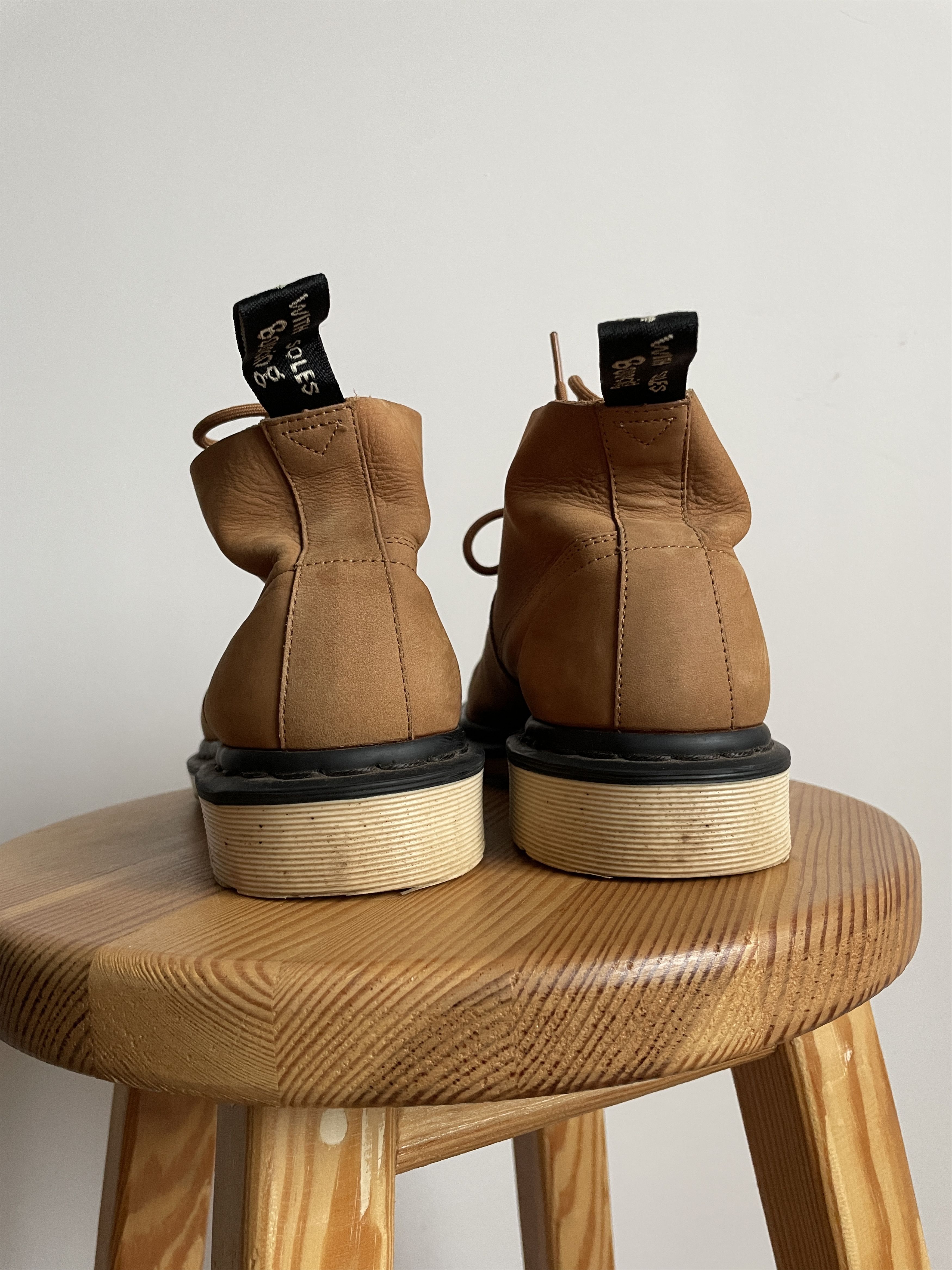 Dr. Martens Dr. Martens Church Monkey Perforated Suede Boots Size US 10 / EU 43 - 6 Thumbnail