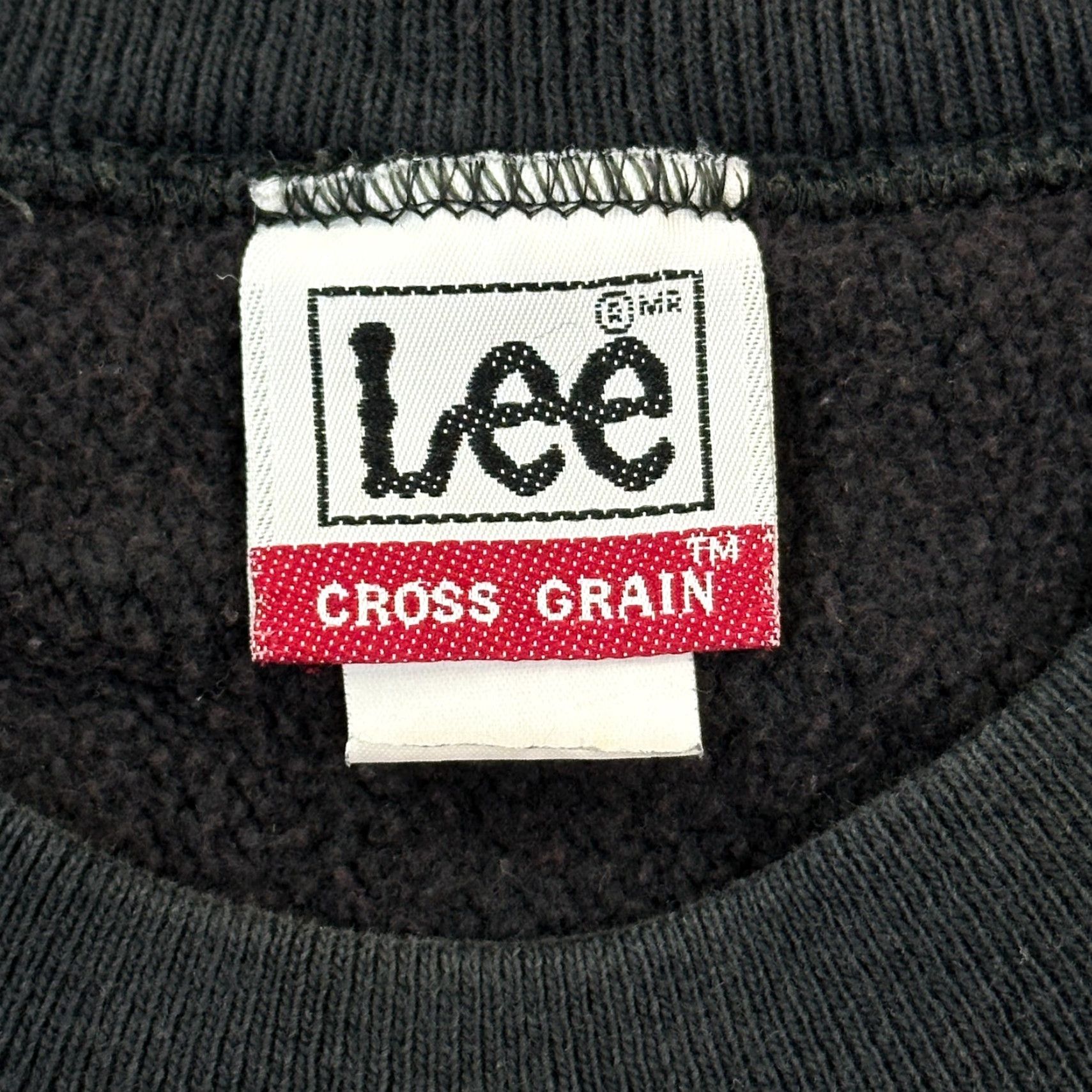 Lee VINTAGE Lee Cross Grain Sweatshirt Mens Large Punk Band Logo Pullover USA 90s Size US L / EU 52-54 / 3 - 7 Thumbnail