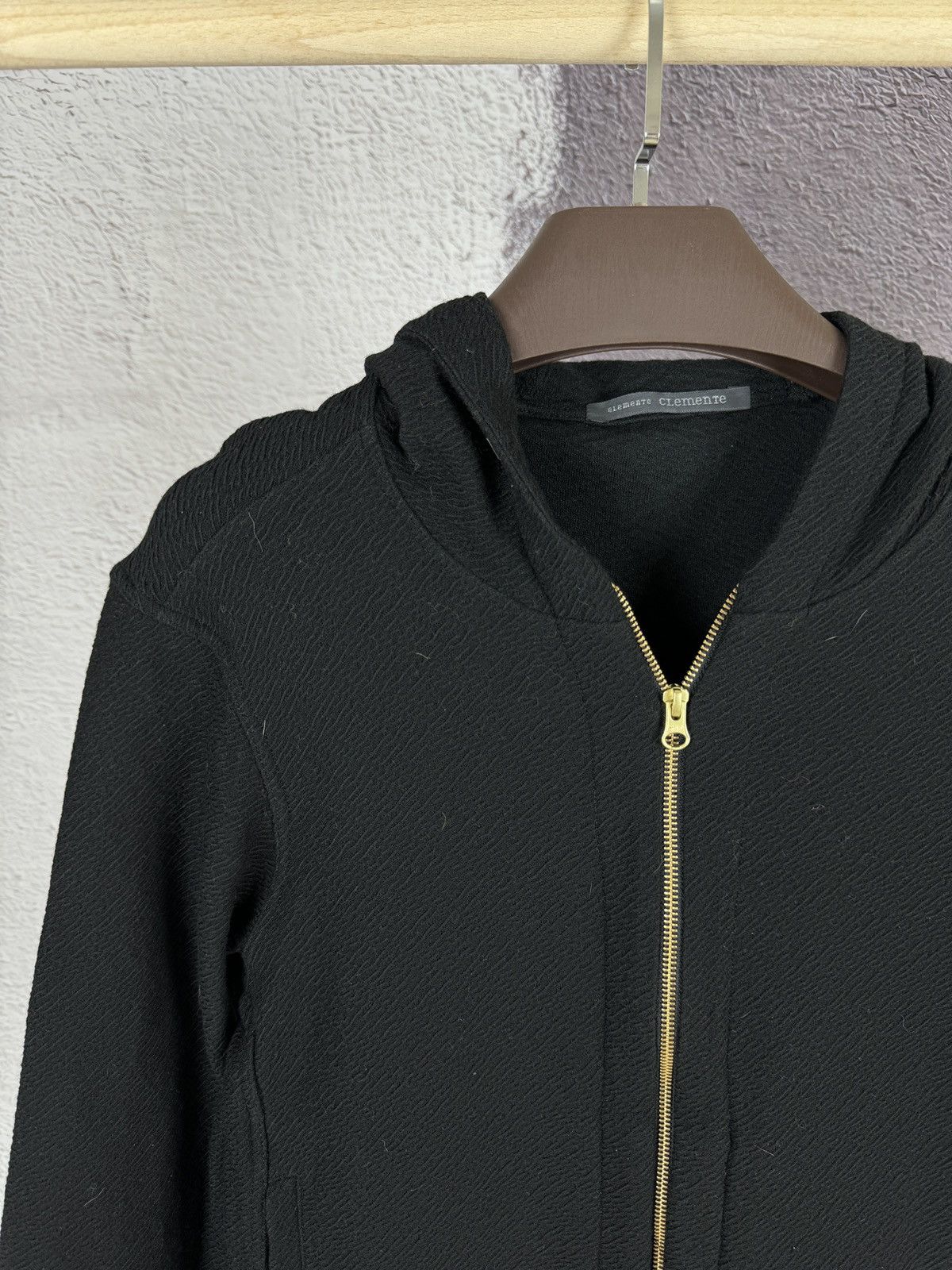 Other Elemente Clemente black double zipper wool cotton hoodie Size S / US 4 / IT 40 - 3 Thumbnail