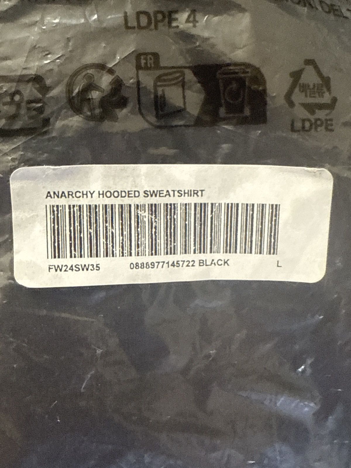 Supreme Anarchy supreme hoodie Size US L / EU 52-54 / 3 - 3 Thumbnail