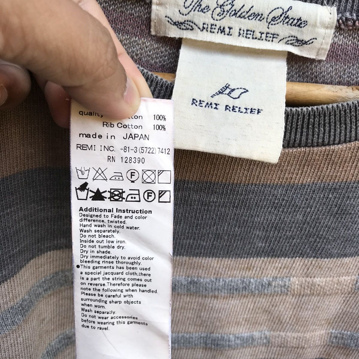 Remi Relief REMI RELIEF crewneck native Size US M / EU 48-50 / 2 - 4 Thumbnail