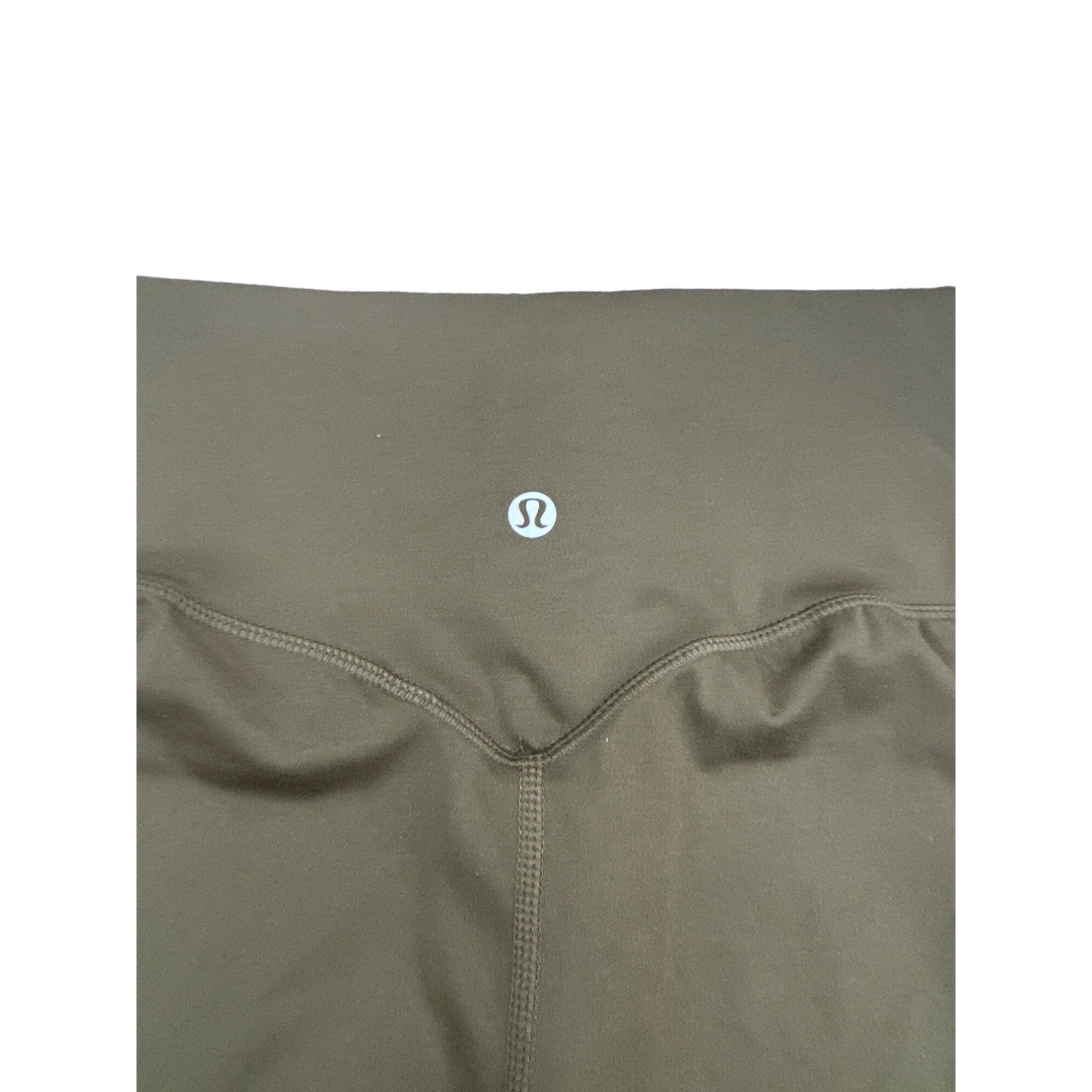 Lululemon Lululemon women’s stretch spandex yoga workout pants green s Size 28" / US 6 / IT 42 - 6 Thumbnail