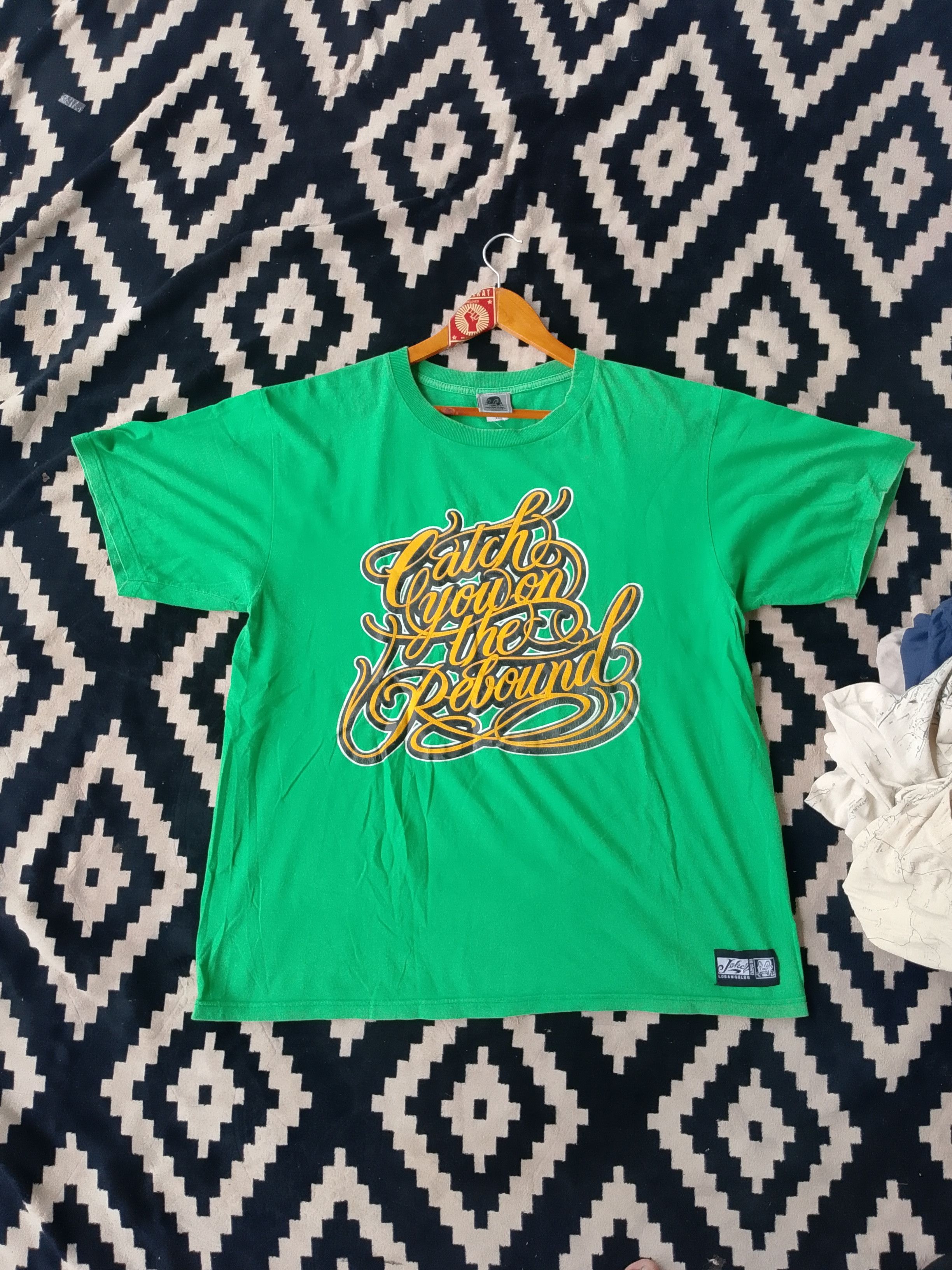 Other Joker Brand Graffiti Script Tee Neon Streetwear Graphic Size US XL / EU 56 / 4 - 4 Thumbnail