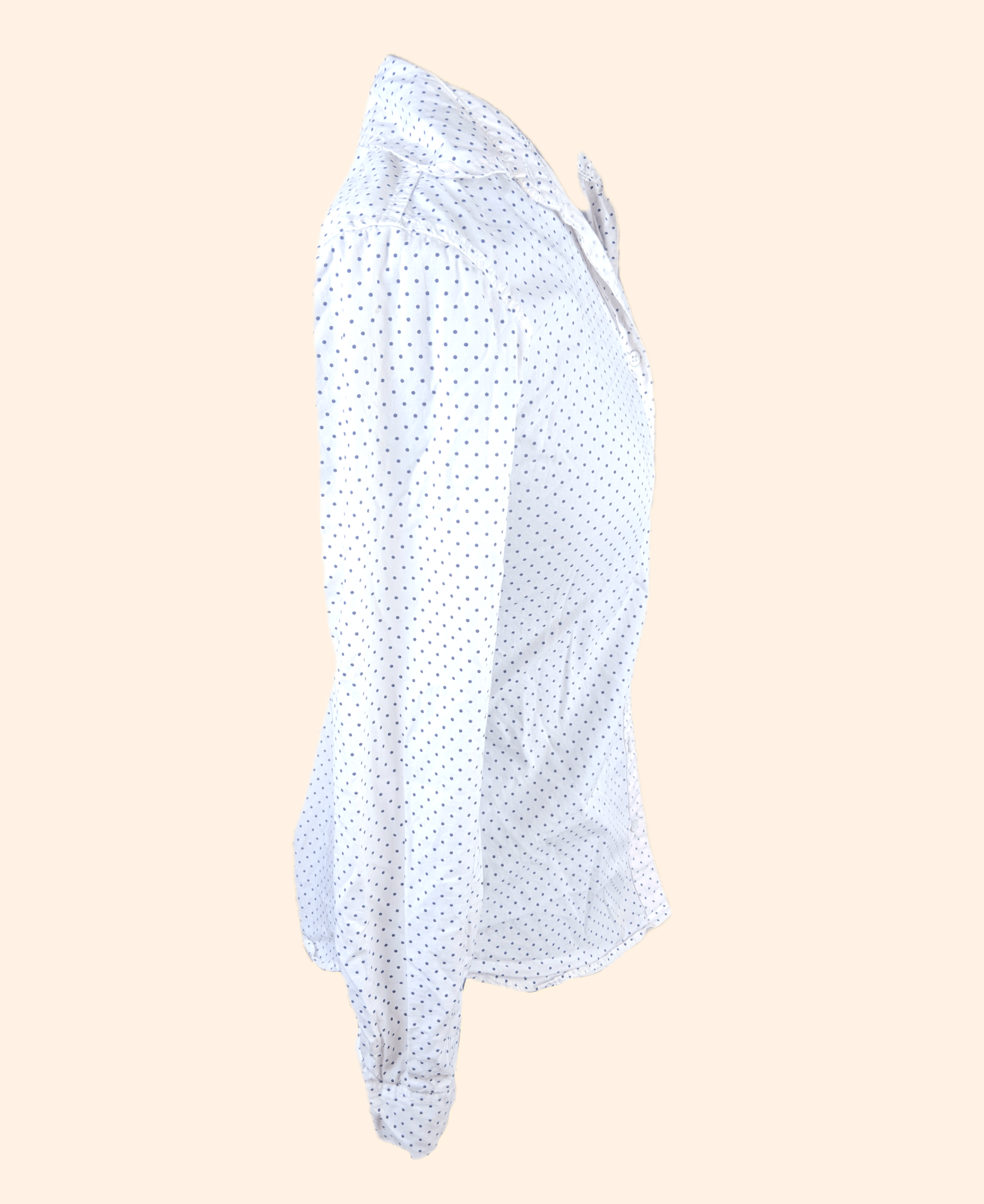 Aeropostale Aeropostale Petite Polka Dot Blouse Size S / US 4 / IT 40 - 5 Thumbnail