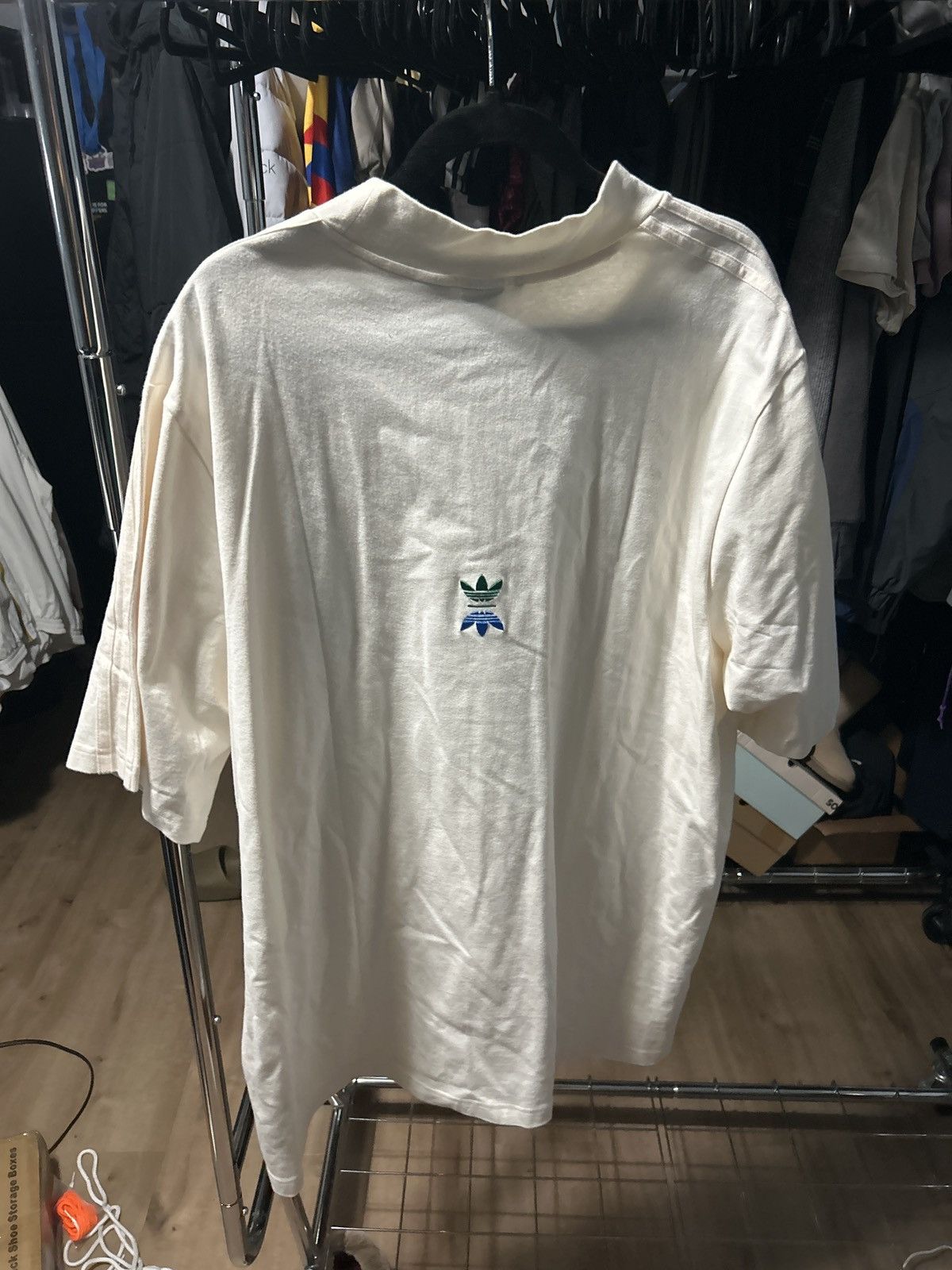 Adidas Adidas x Rolling Links Mock Neck Polo 2XL Size US XXL / EU 58 / 5 - 5 Thumbnail