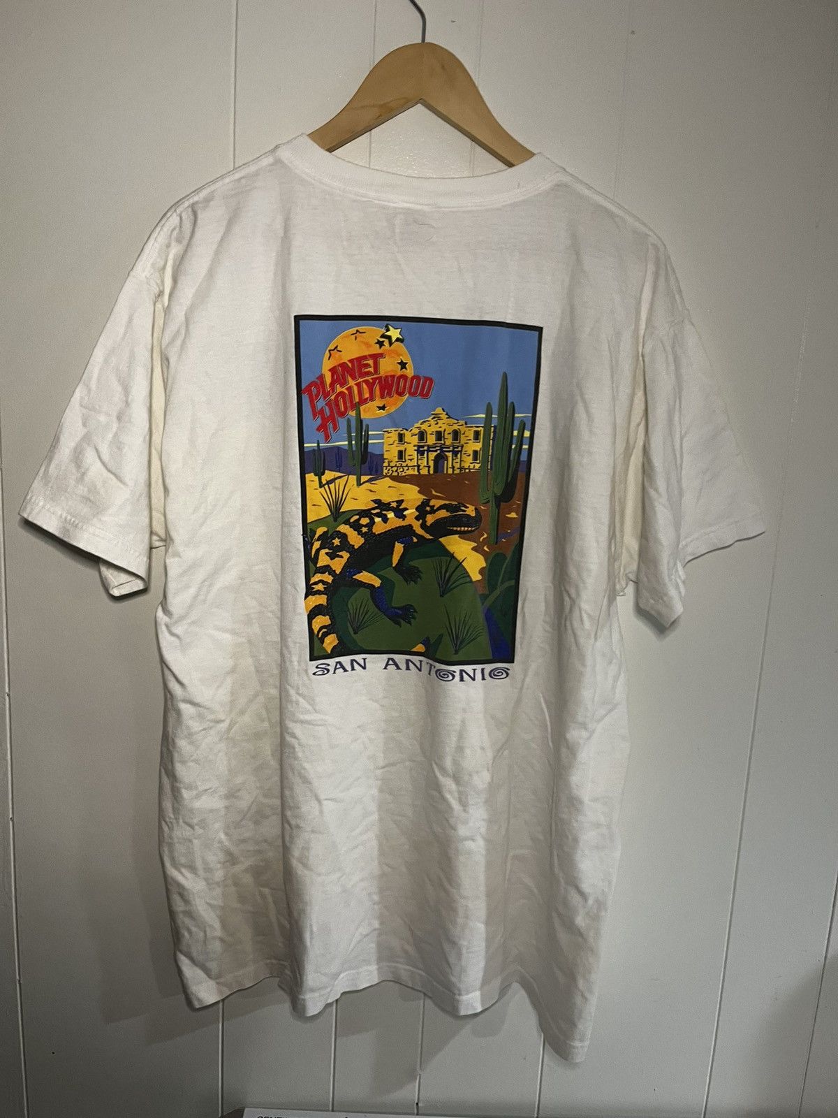 Planet Hollywood vintage planet hollywood San Antonio T-shirt Size US XL / EU 56 / 4 - 4 Thumbnail