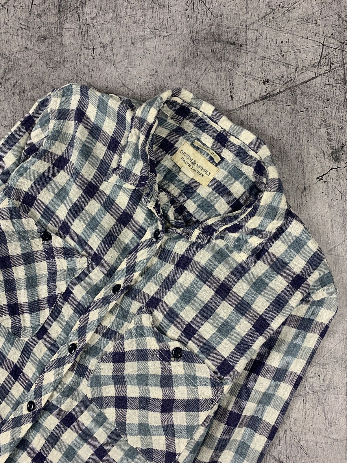 Denim & Supply Ralph Lauren Denim & Supply Ralph Lauren Linen Shirt Buttons Up Size M Size US M / EU 48-50 / 2 - 2 Thumbnail