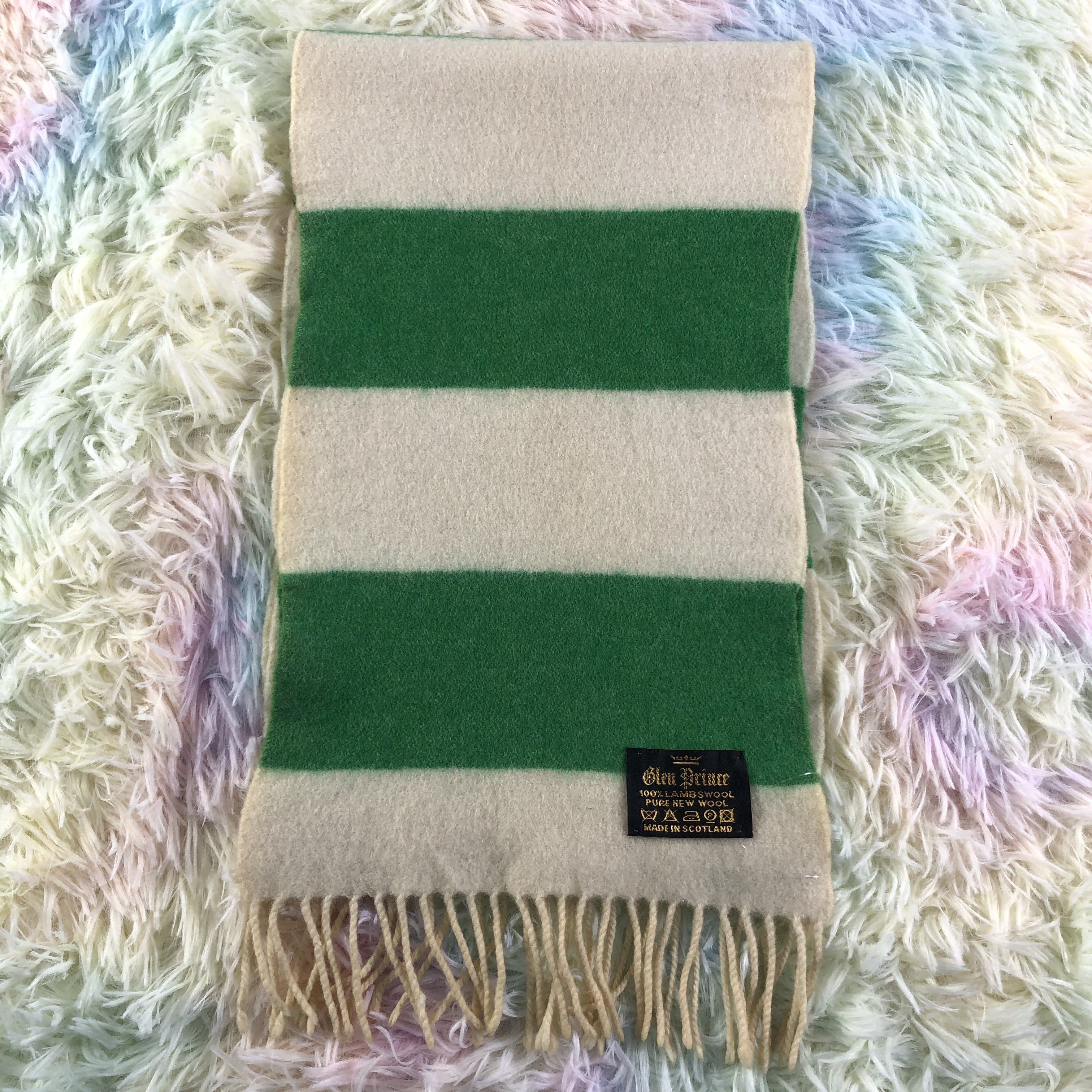 Vintage Glen Prince Scarf / Muffler / Neckwear - KM496 Size ONE SIZE - 2 Thumbnail