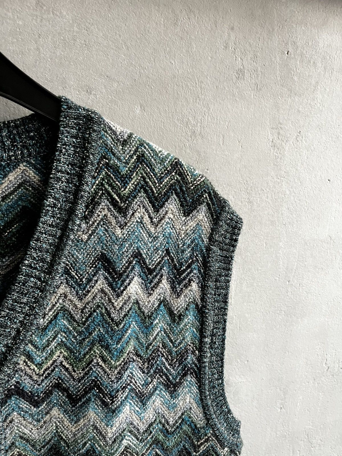 Missoni × Vintage Vintage Example By Missoni Wool Vest Size US M / EU 48-50 / 2 - 7 Thumbnail
