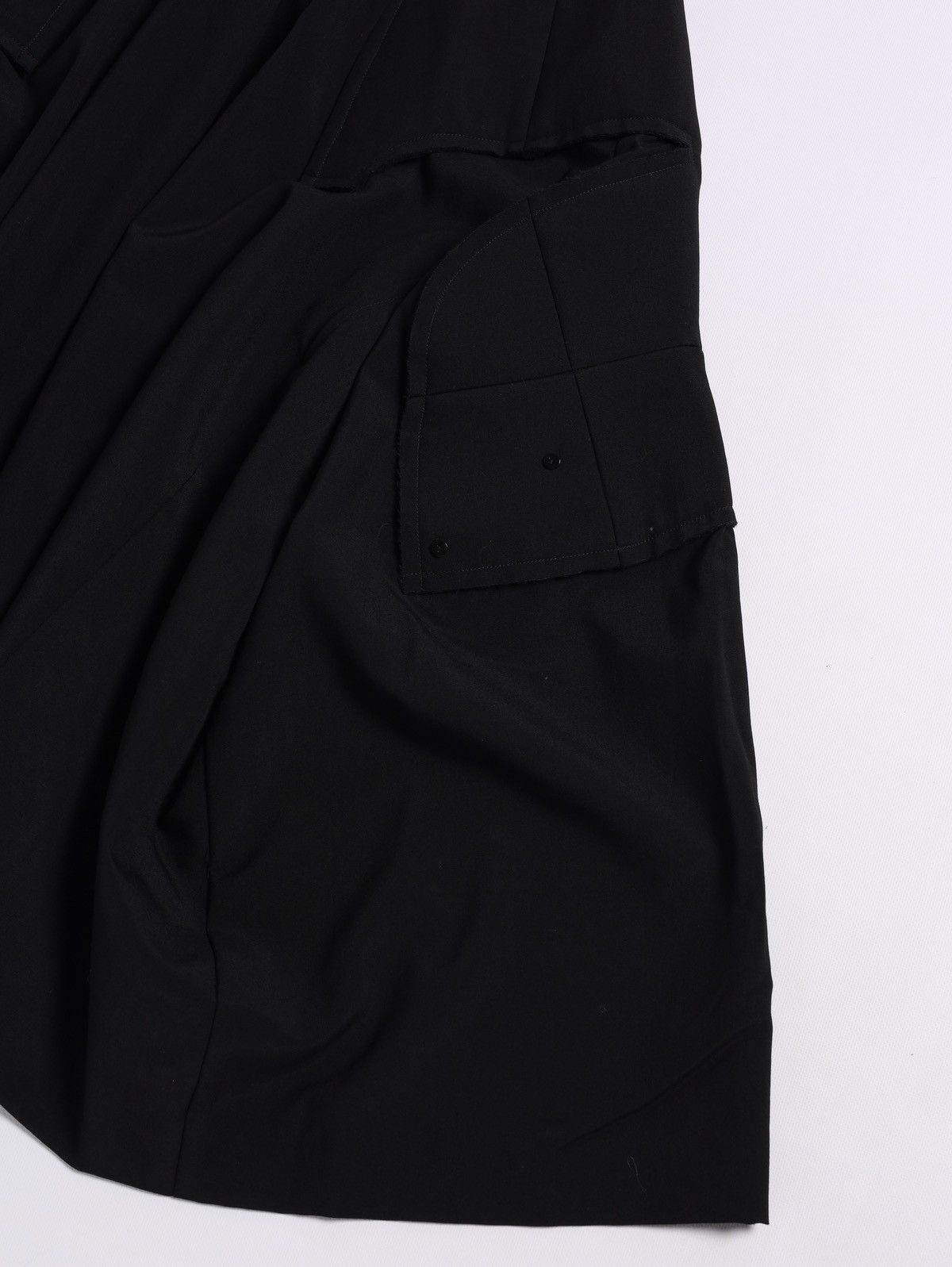 Comme des Garcons Comme Des Garcons Ultra Wide Oversized Skirt Wool Avantgarde Size 26" / US 2 / IT 38 - 14 Thumbnail