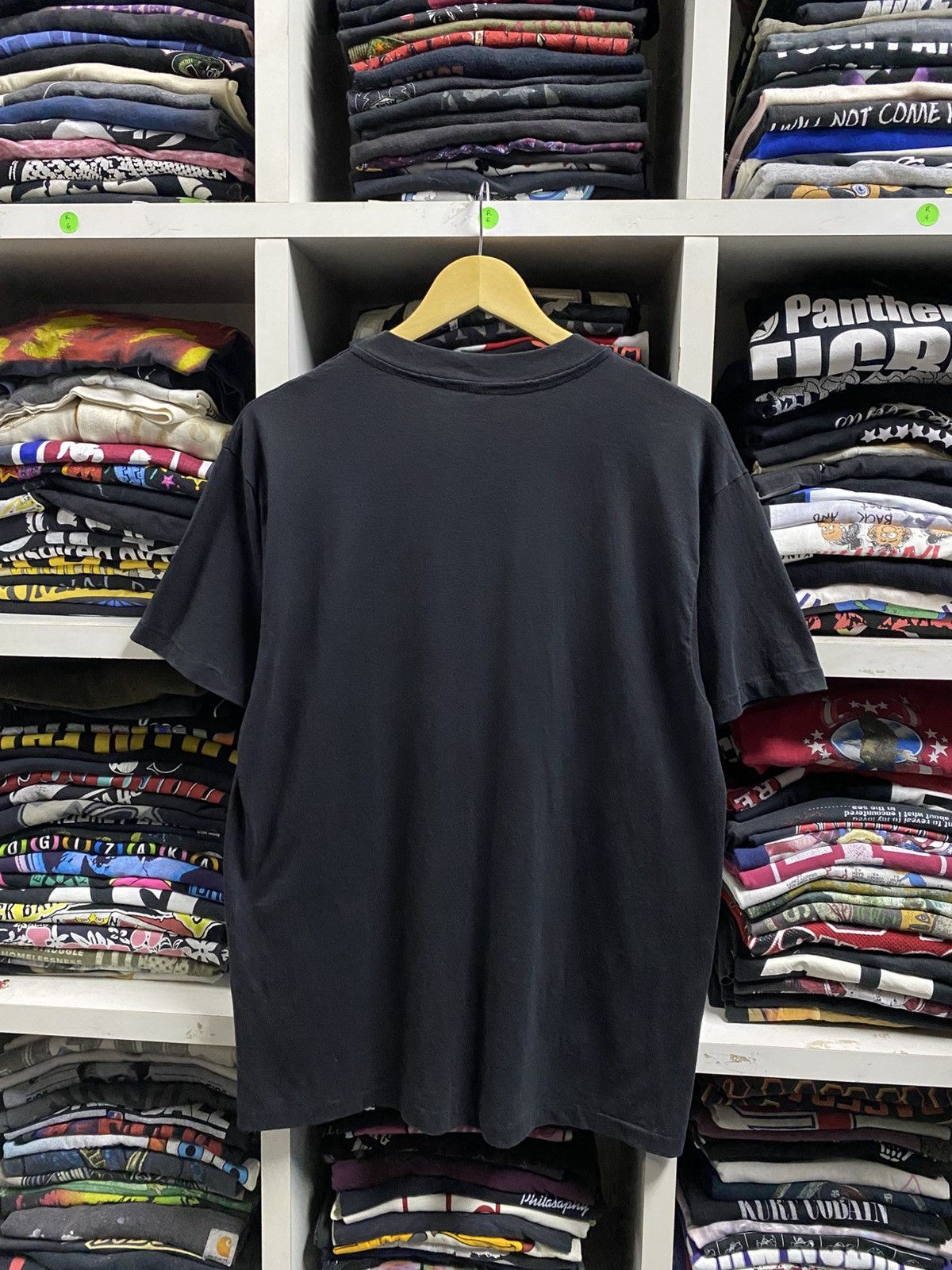 Hanes × Vintage Vintage 90’s Jay Shadow Bear Cartoon Tee Size US L / EU 52-54 / 3 - 3 Thumbnail