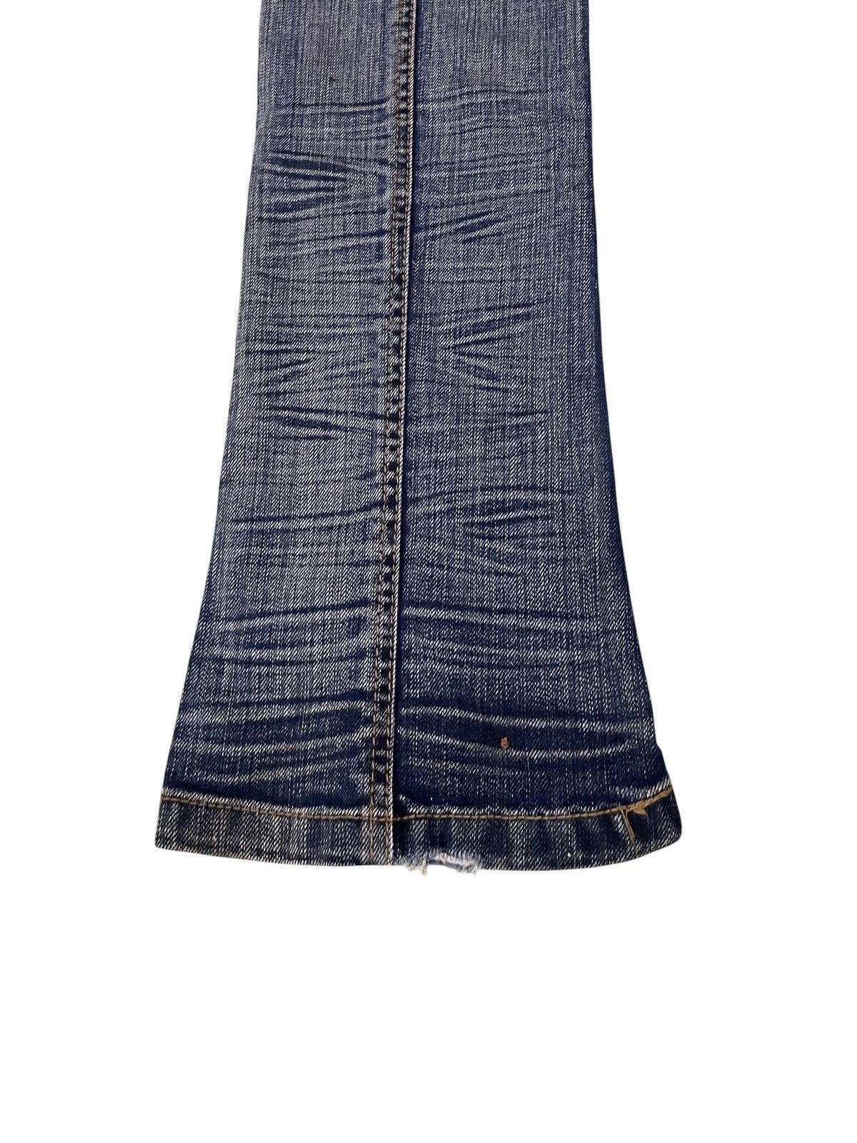 HIDEAWAYS Rare Vintage Japanese Brand Hideaways Flared Jeans 2000s Size US 30 / EU 46 - 9 Thumbnail