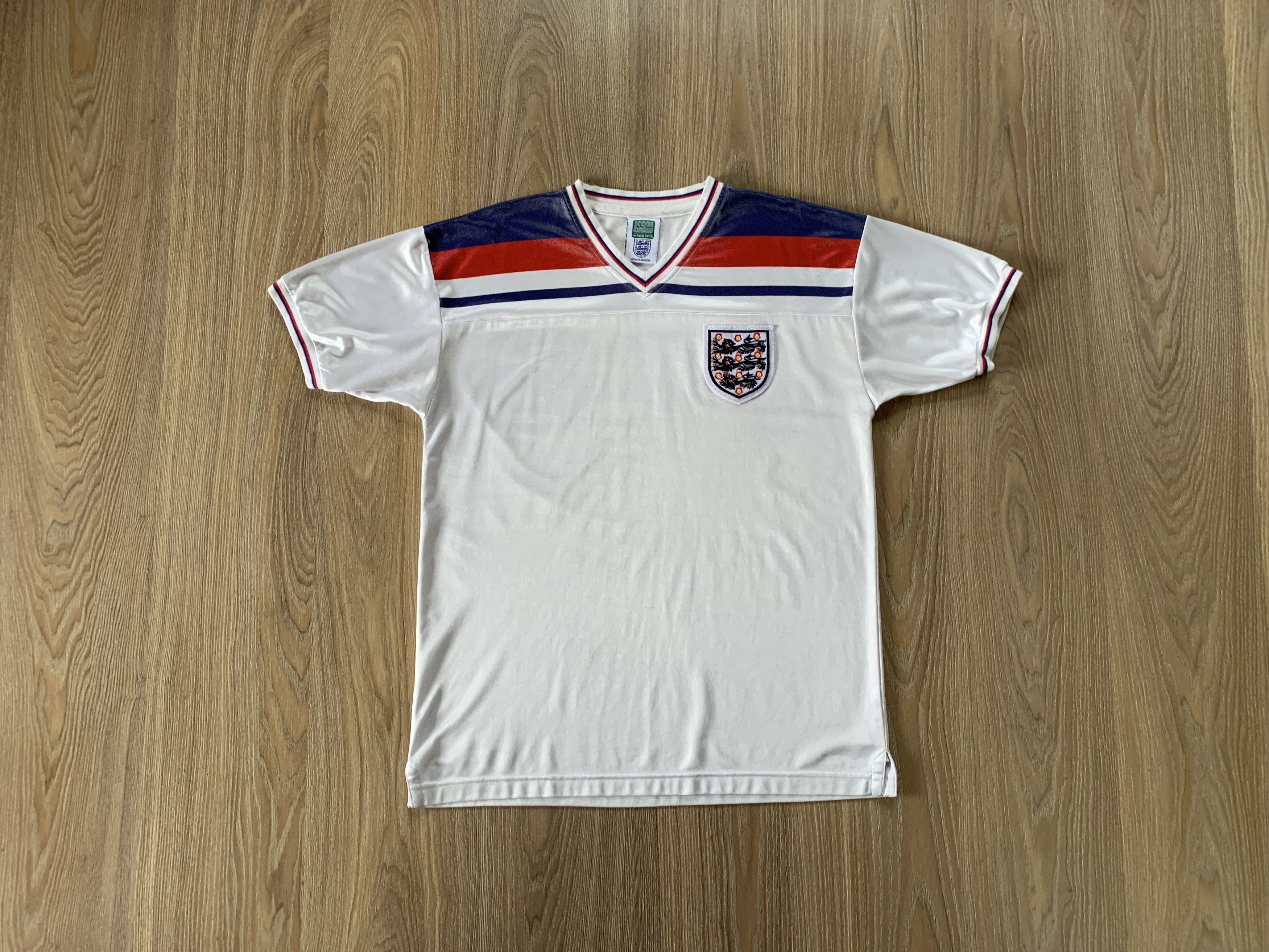 Vintage Vintage Score Draw England White 2018 T-Shirt Size US L / EU 52-54 / 3 - 1 Thumbnail
