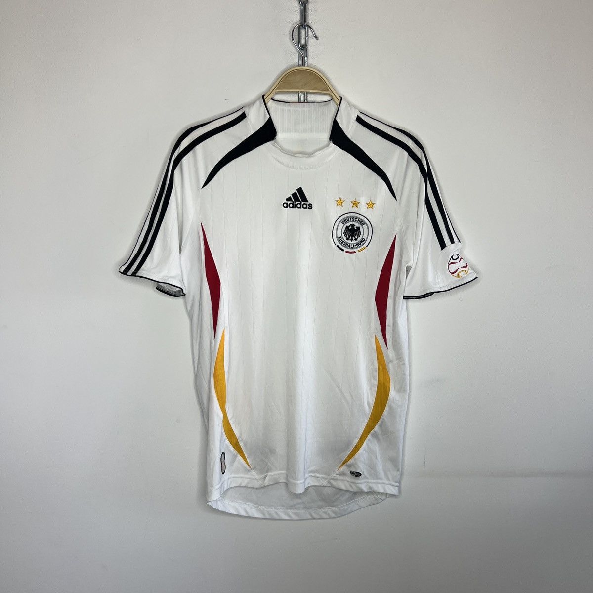 Adidas Vintage Adidas Germany Soccer Jersey T-shirt Y2K USA Bloke Size US M / EU 48-50 / 2 - 1 Thumbnail