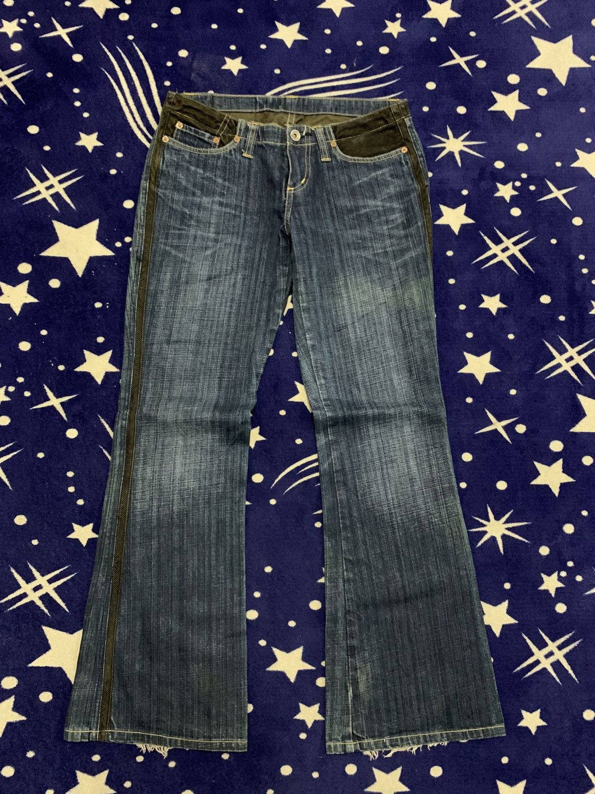 G-Star G-Star Raw Panel Flare Denim Rare Y2K Grail Size 29" - 1 Thumbnail