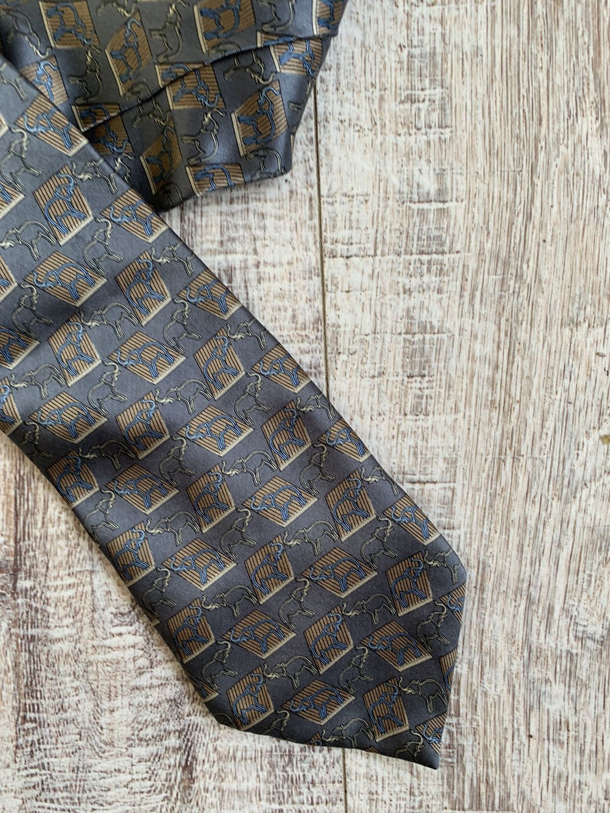 Lanvin × Vintage Vintage Lanvin Paris Silk Tie Size ONE SIZE - 2 Thumbnail