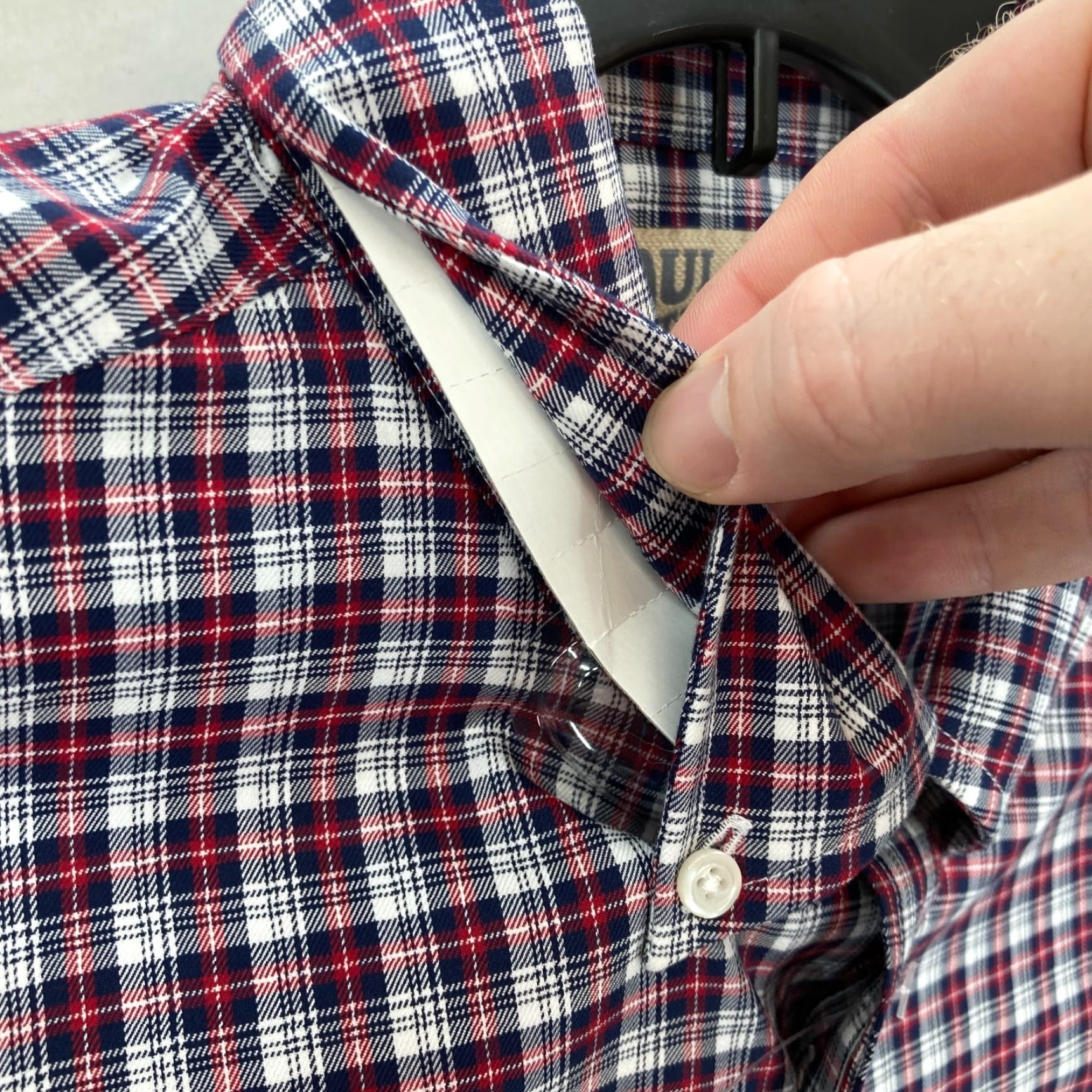 Vintage Duluth Wrinklefighter Slim Fit Long Sleeve Shirt Men Large Red Plaid Button Down Size US L / EU 52-54 / 3 - 6 Thumbnail