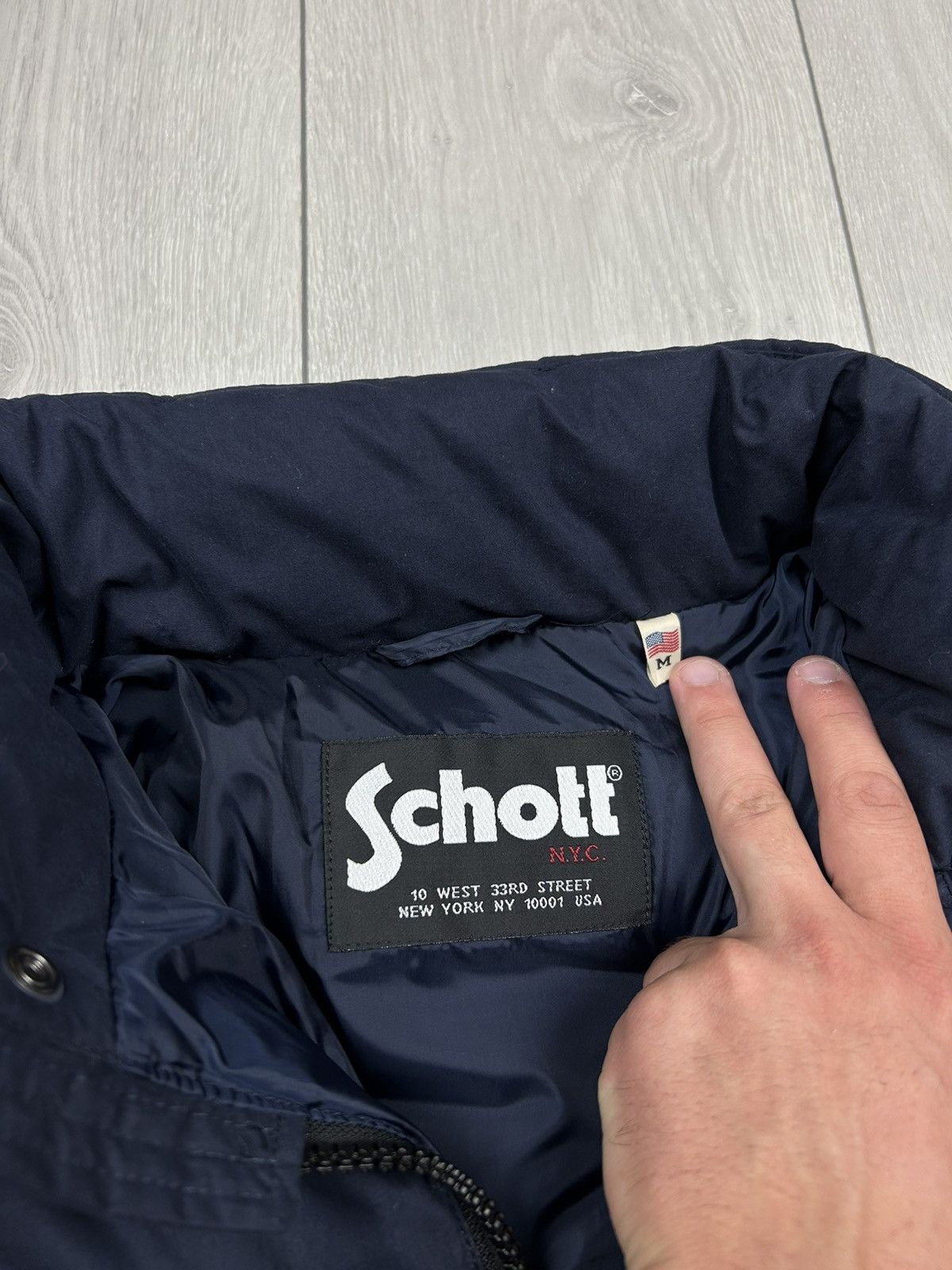 Schott × Vintage Schott Vintage puffer jacket size M Size US M / EU 48-50 / 2 - 4 Thumbnail