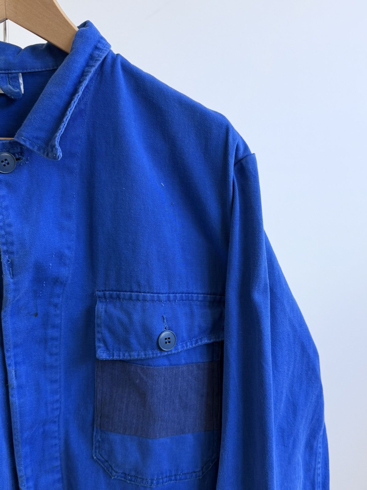 Le Laboureur Vintage 80s French Workwear Sanfor Chore Jacket Size US M / EU 48-50 / 2 - 5 Thumbnail