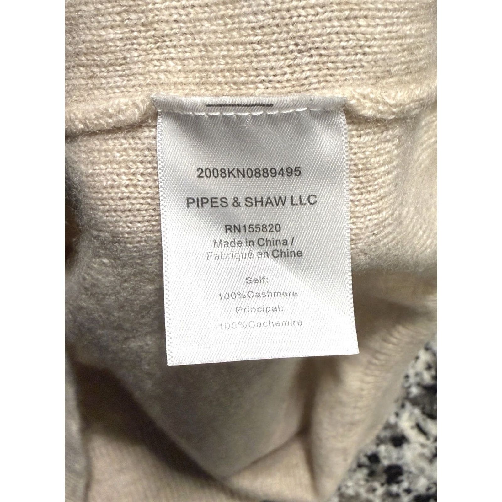 Veronica Beard Veronica Beard Sweater Cream Turtleneck 100% Cashmere Women M Pullover Size M / US 6-8 / IT 42-44 - 5 Thumbnail