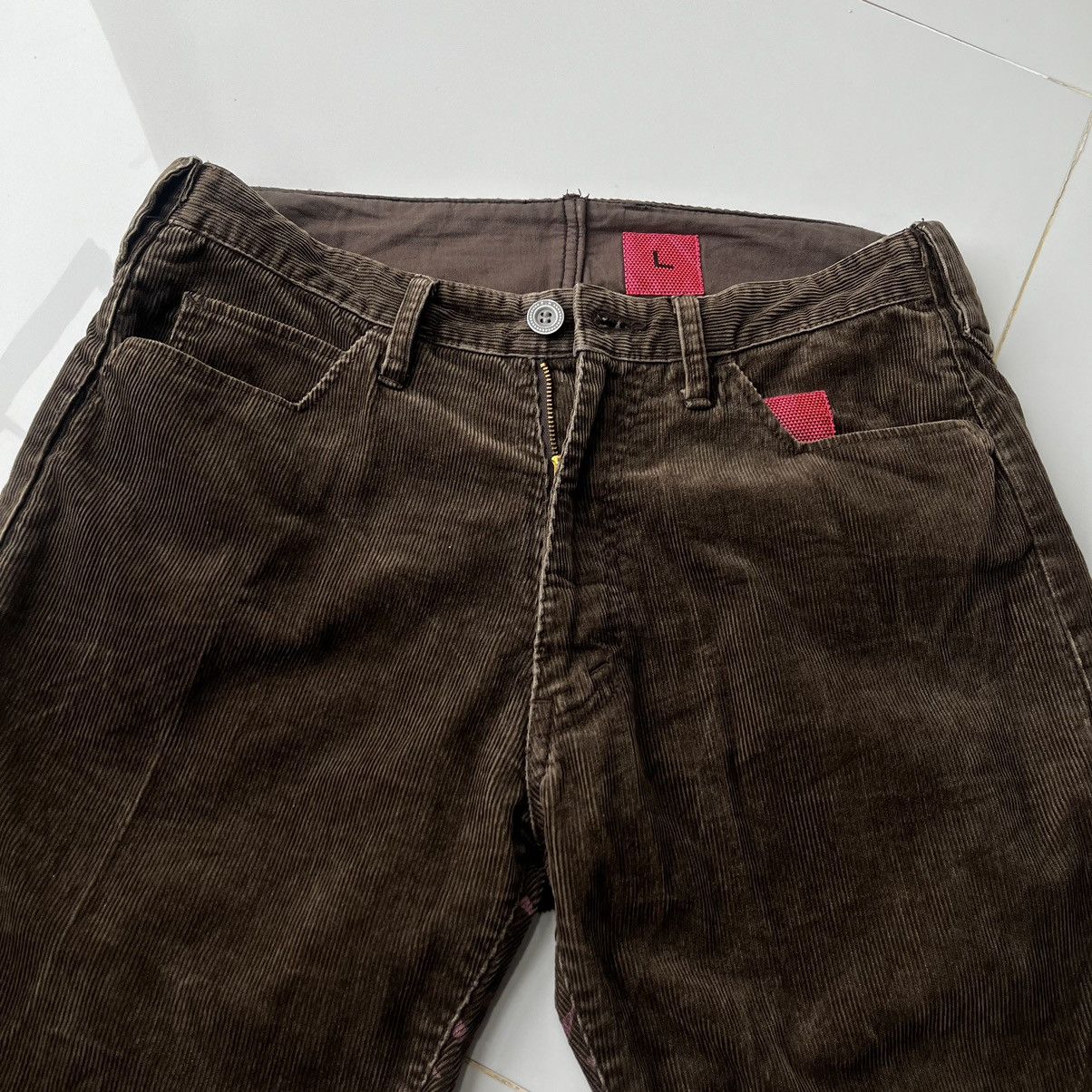 Japanese Brand Rebirth to Tabura Rasa Corduroy Pants Size US 32 / EU 48 - 5 Thumbnail