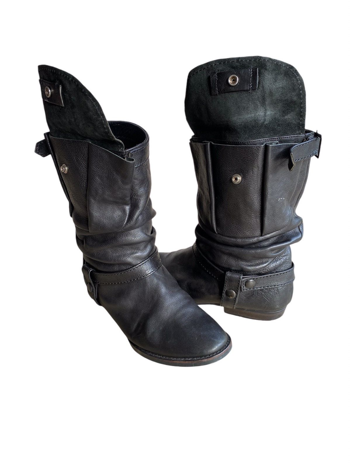 Issey Miyake Tsumori Chisato by issey miyake leather boots Size US 4.5 / IT 34.5 - 3 Thumbnail